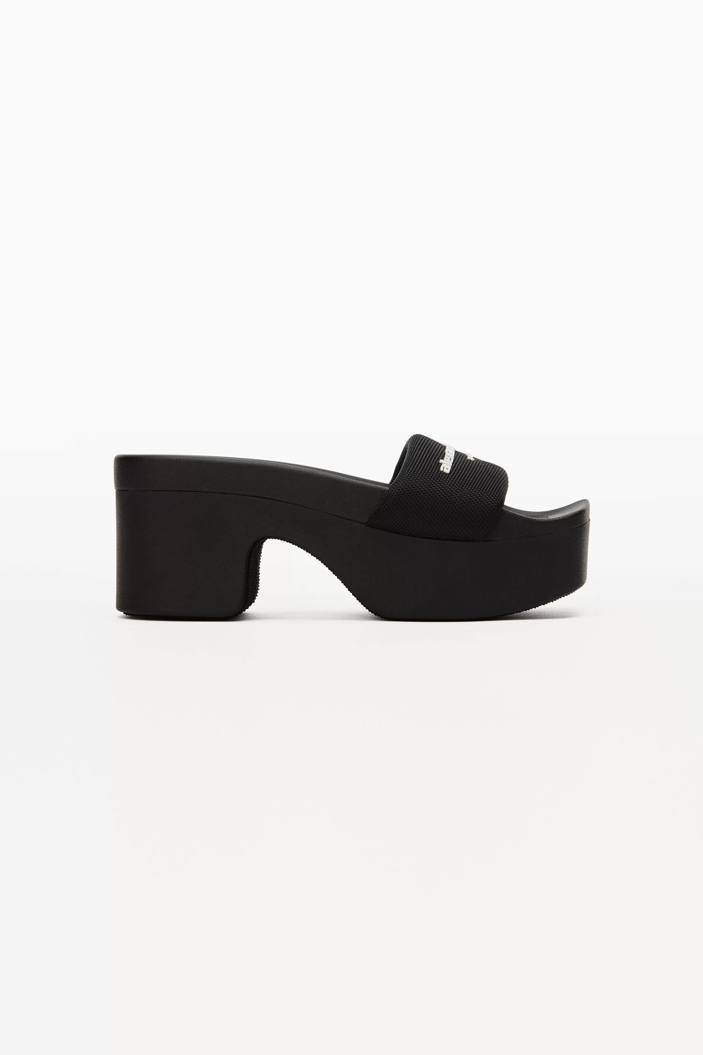 Women Alexander Wang Alexanderwang AW PLATFORM SLIDE IN NYLON 