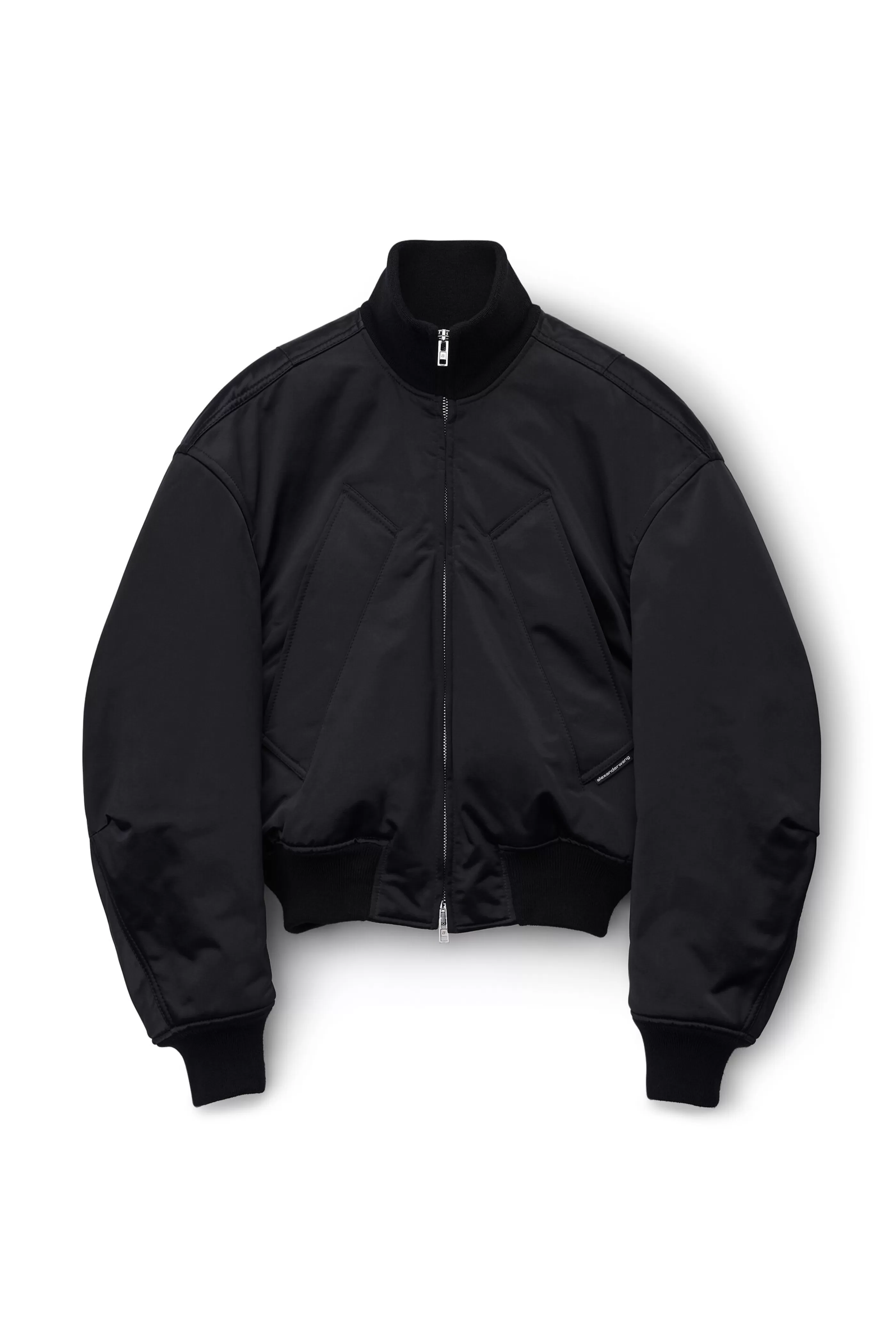 Alexander Wang Alexanderwang Bomber Jacket In Sateen