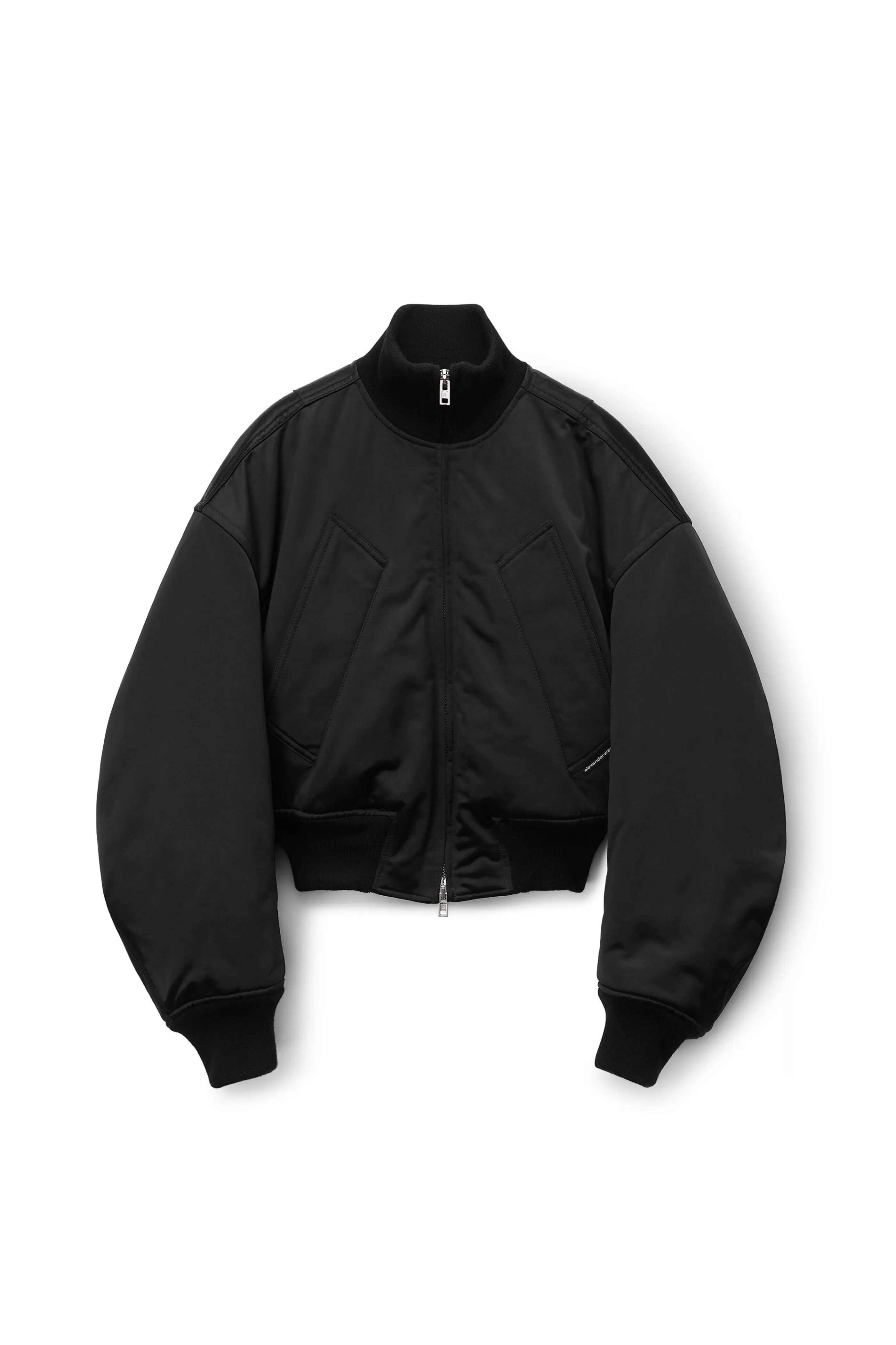 Women Alexander Wang Alexanderwang Bomber Jacket In Sateen