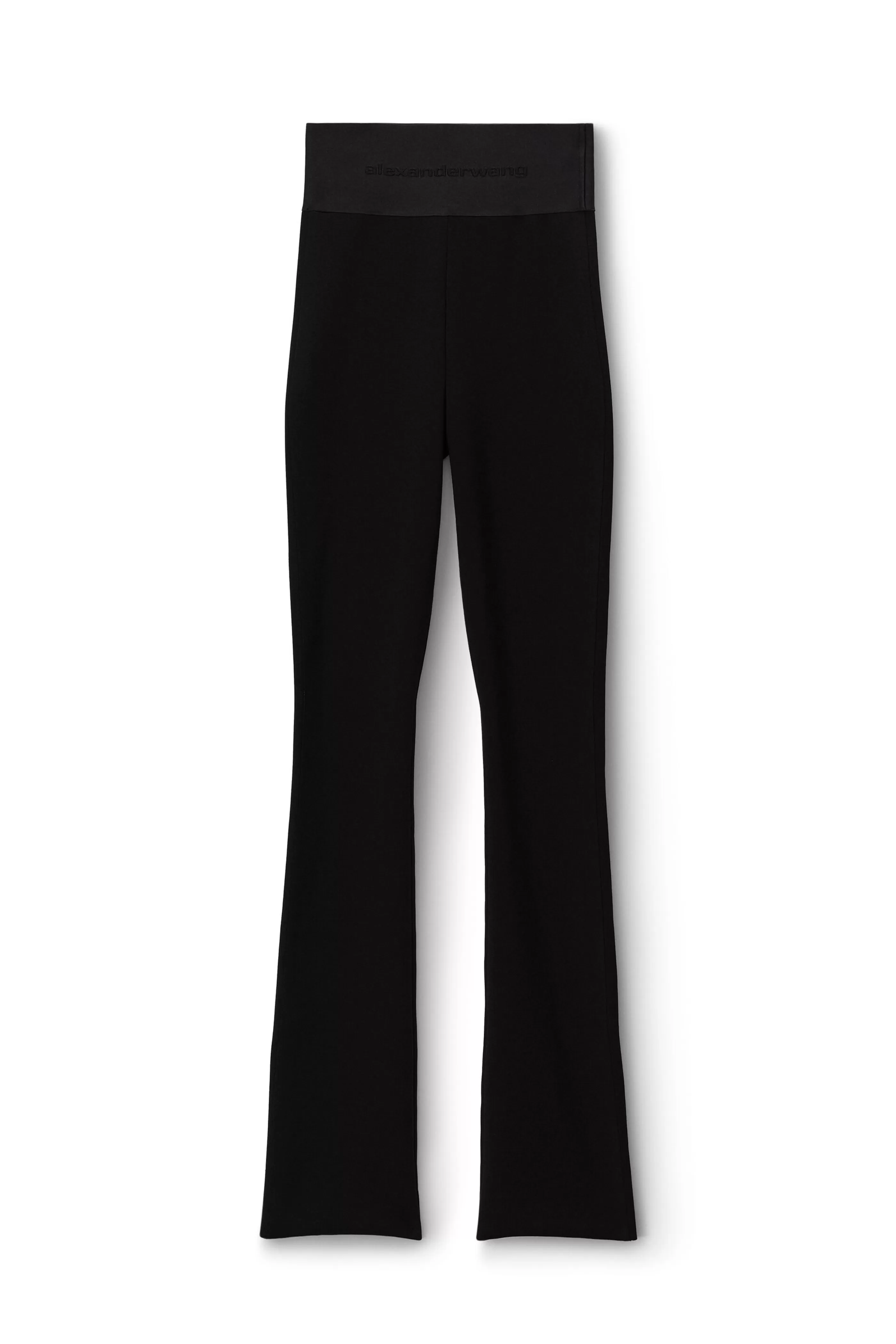 Women Alexander Wang Alexanderwang Bootcut Pant With Logo Waistband