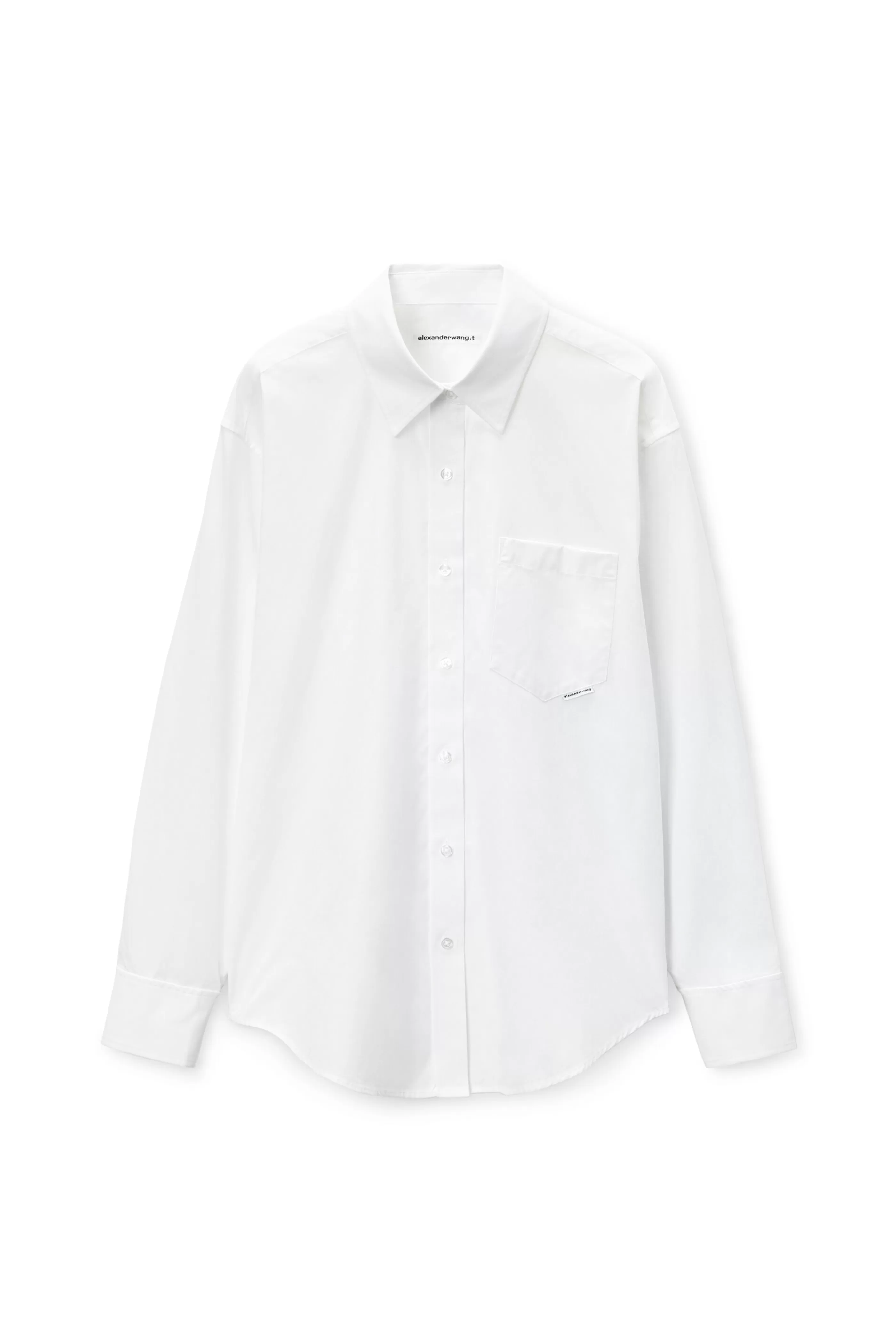 Women Alexander Wang Alexanderwang Boyfriend Shirt In Cotton