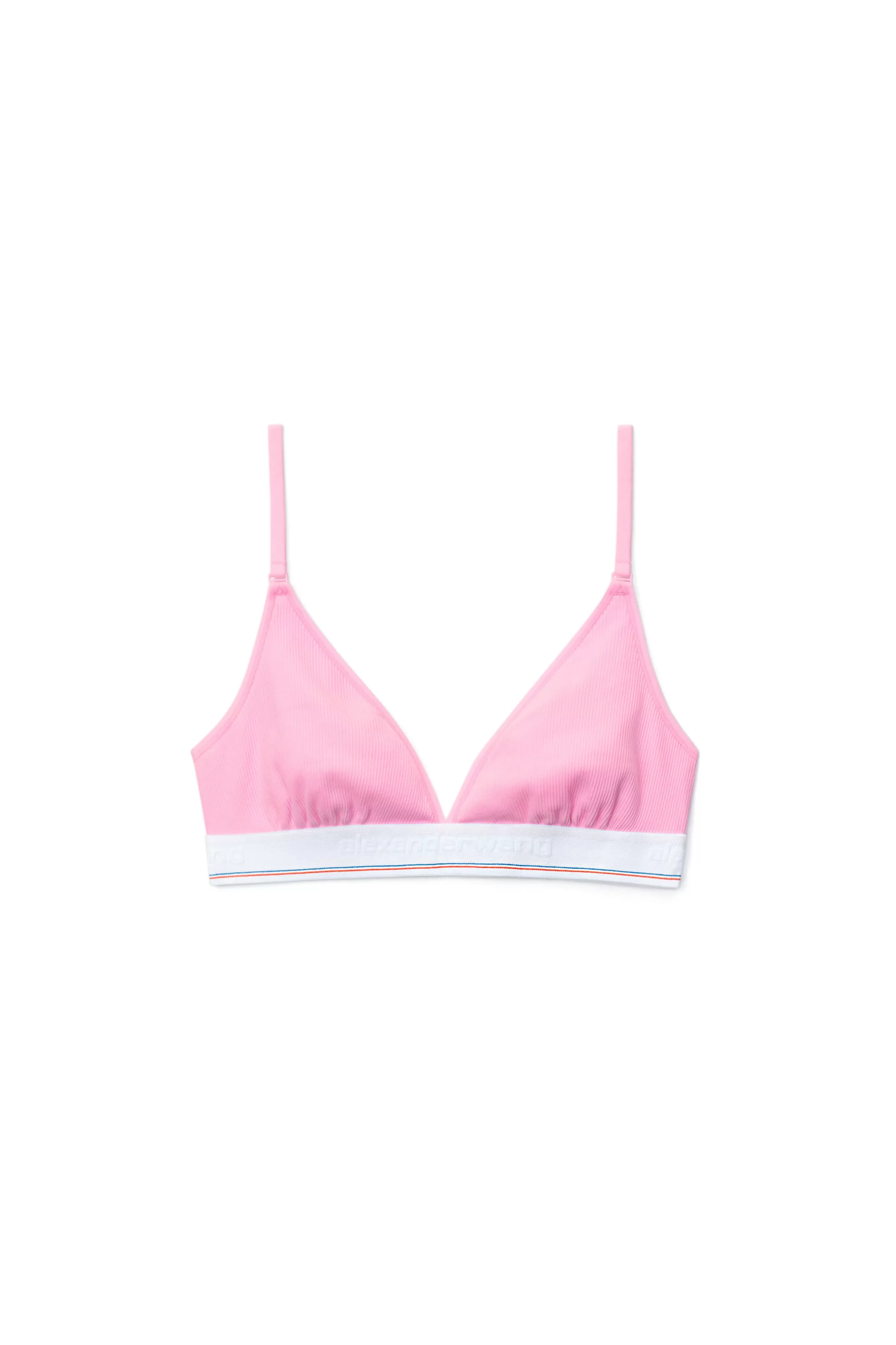 Alexander Wang Alexanderwang Bralette In Ribbed Jersey