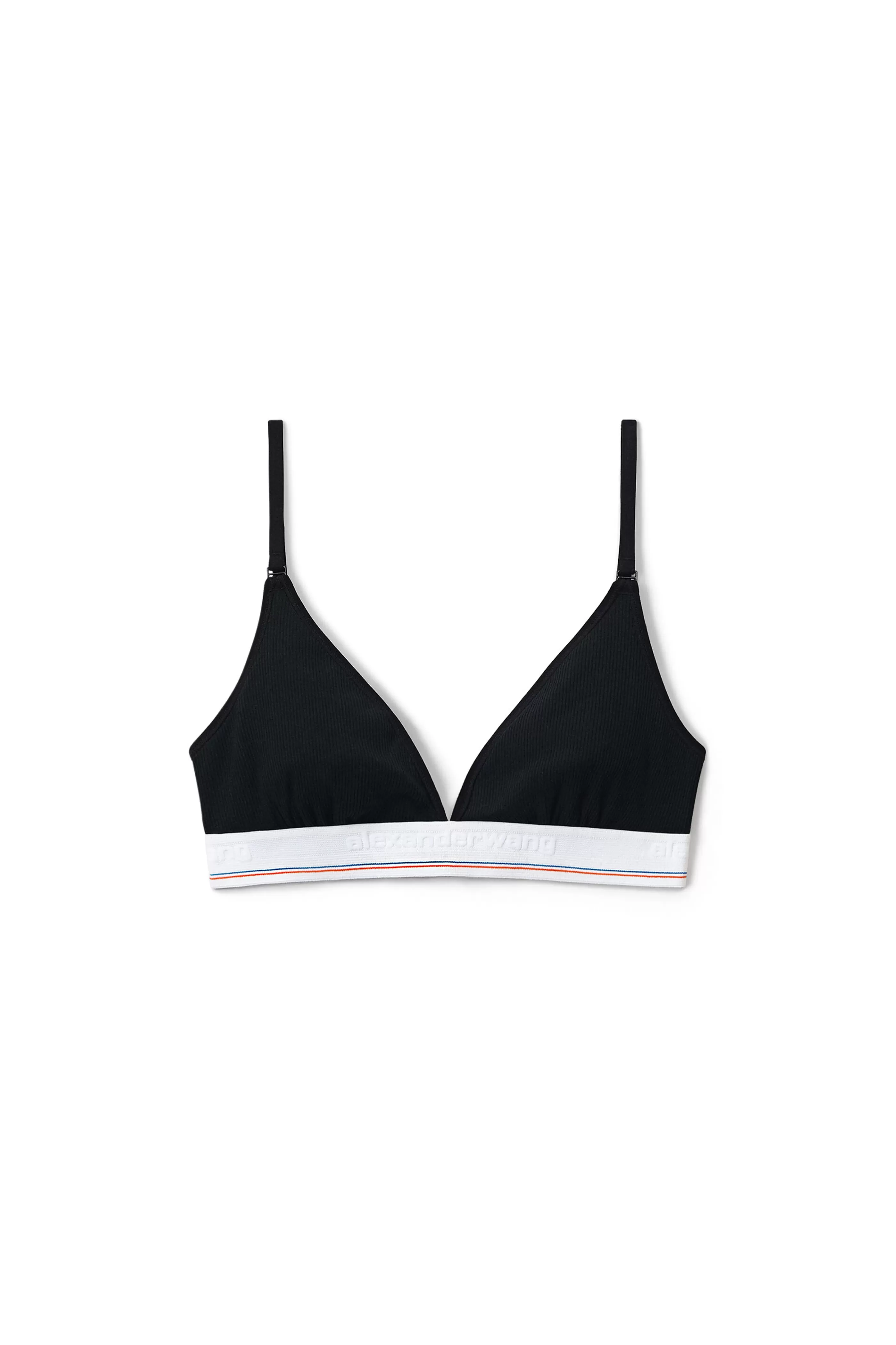 Alexander Wang Alexanderwang Bralette In Ribbed Jersey