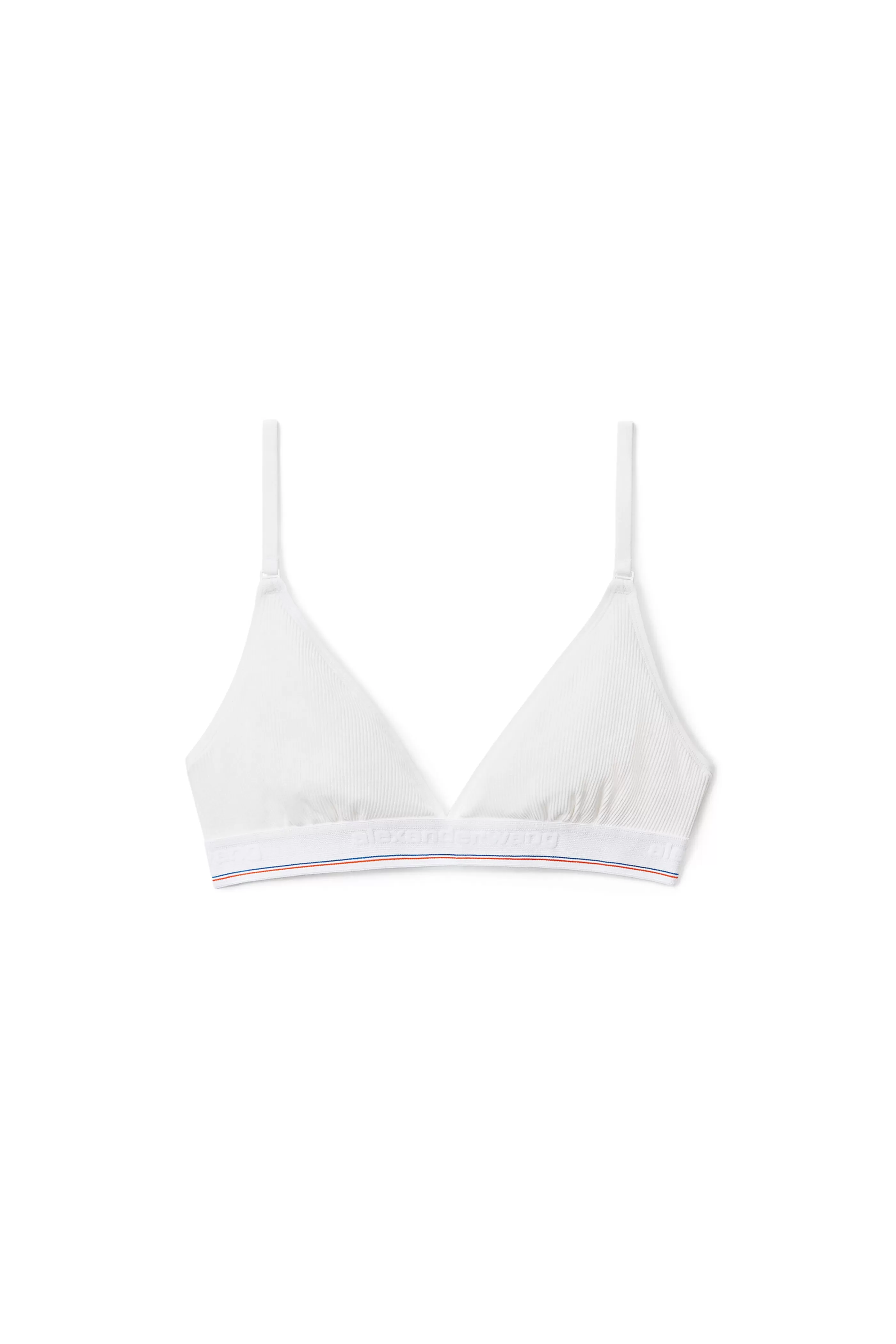 Alexander Wang Alexanderwang Bralette In Ribbed Jersey