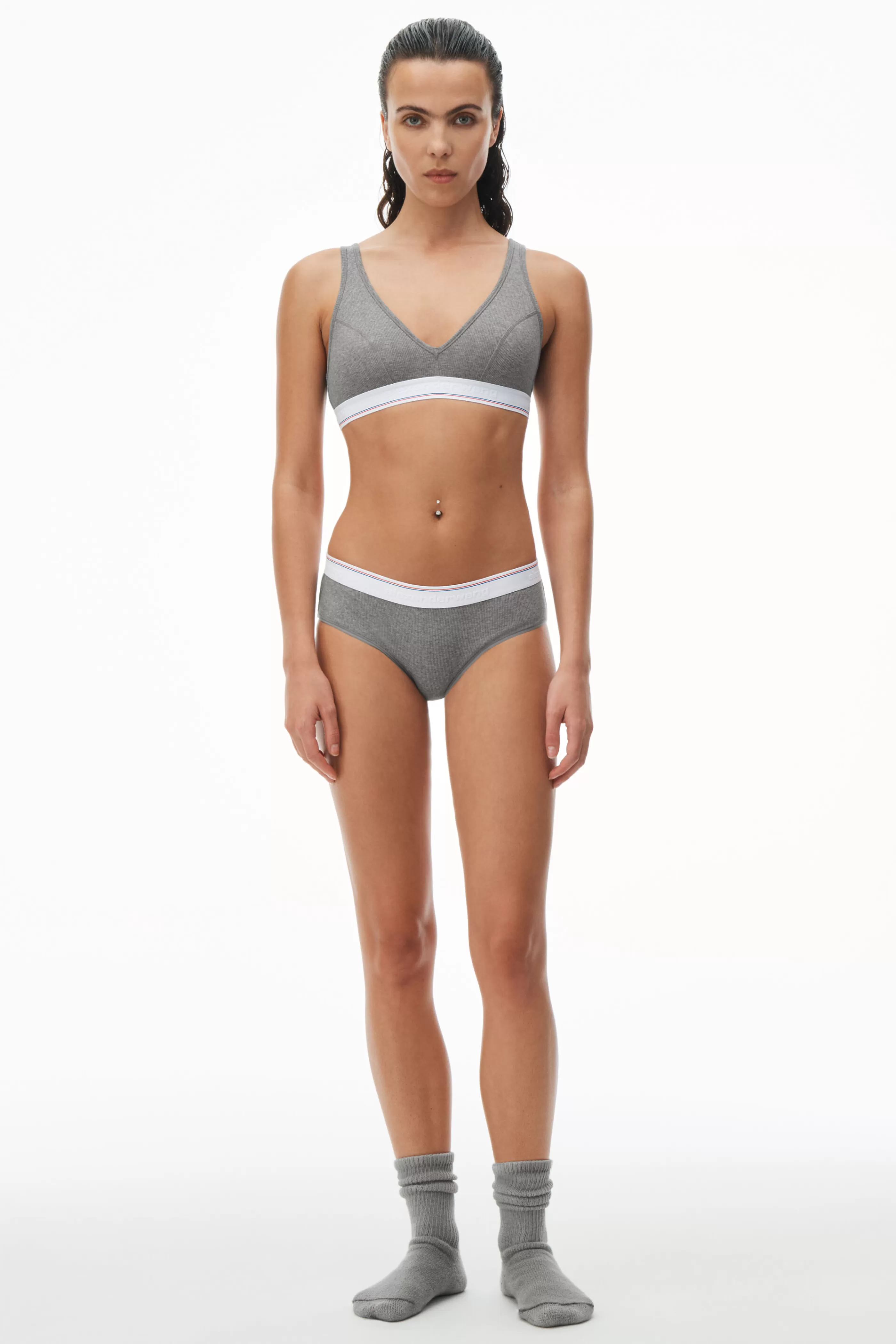 Alexander Wang Alexanderwang BRIEF UNDERWEAR IN RIBBED JERSEY