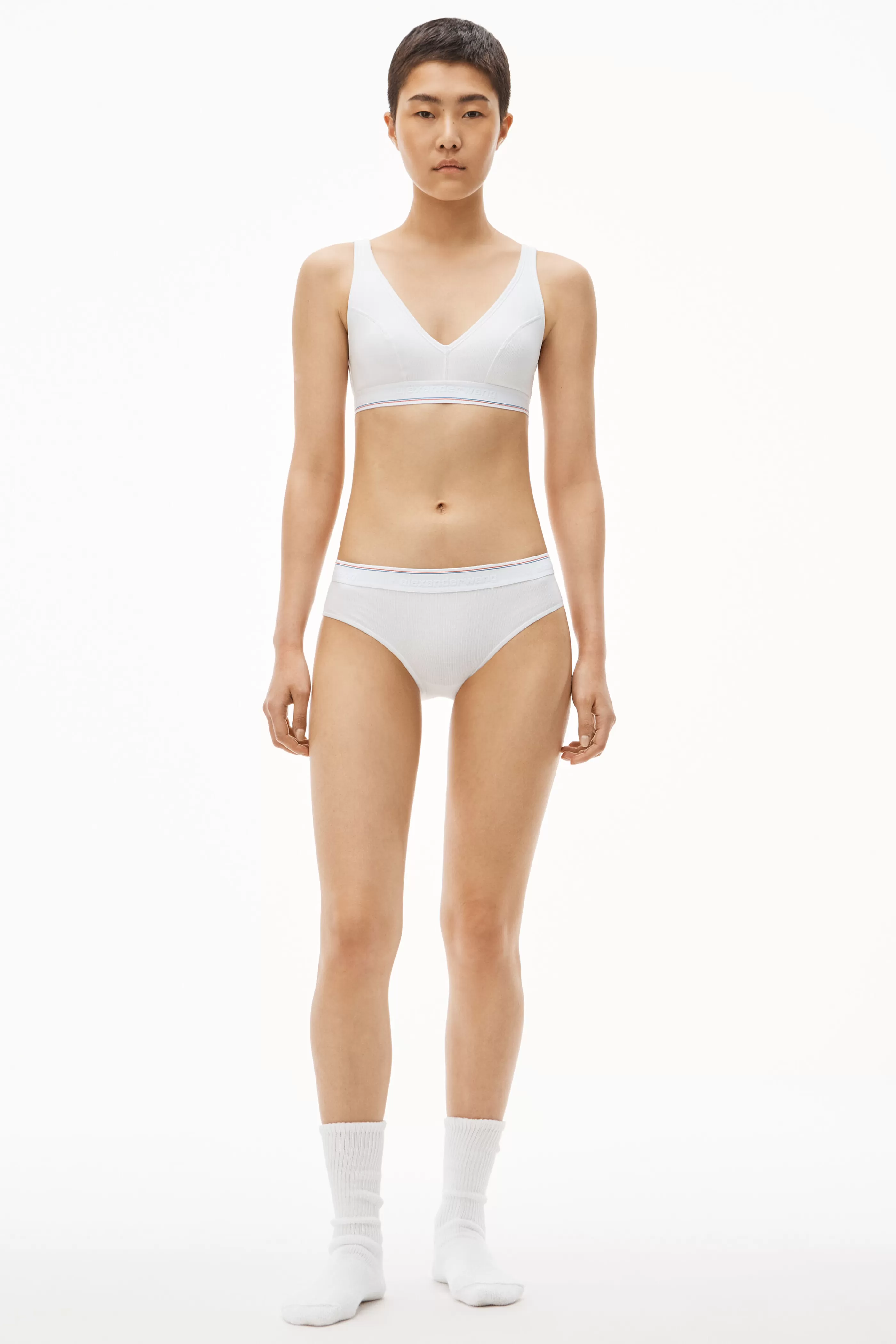 Alexander Wang Alexanderwang Brief Underwear In Ribbed Jersey