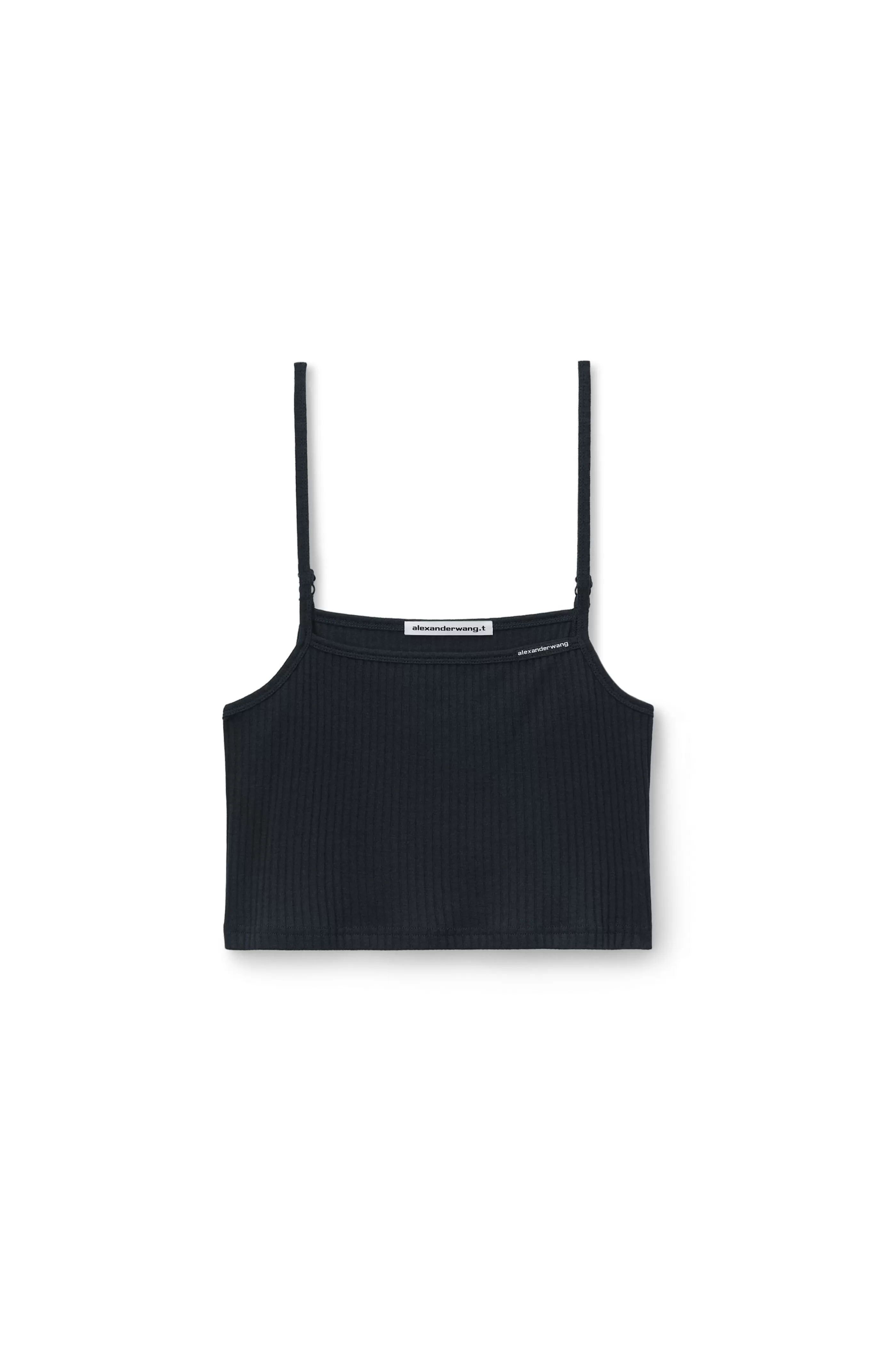 Women Alexander Wang Alexanderwang Cami Top In Wide Cotton Rib