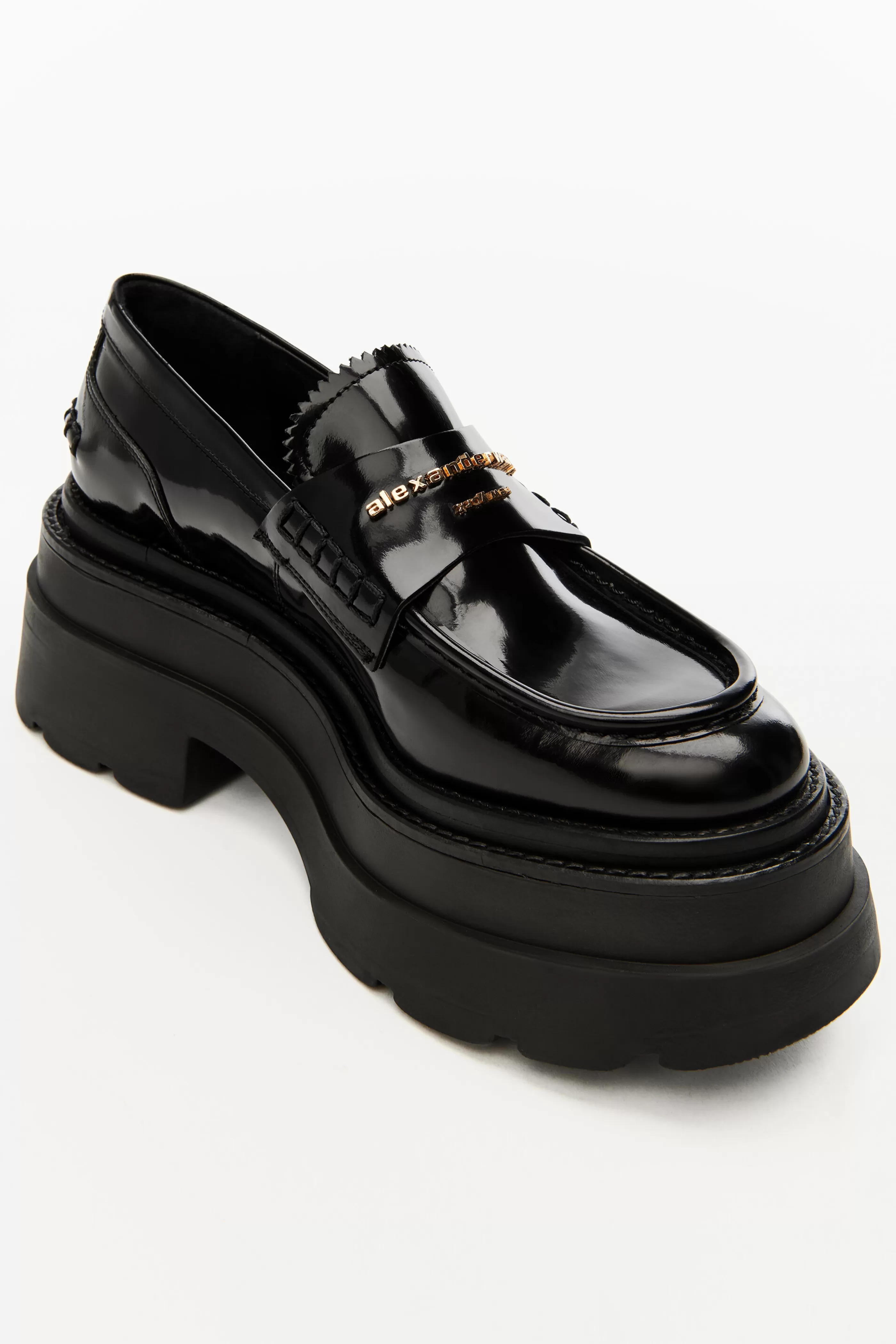 Women Alexander Wang Alexanderwang CARTER PLATFORM LOAFER IN LEATHER