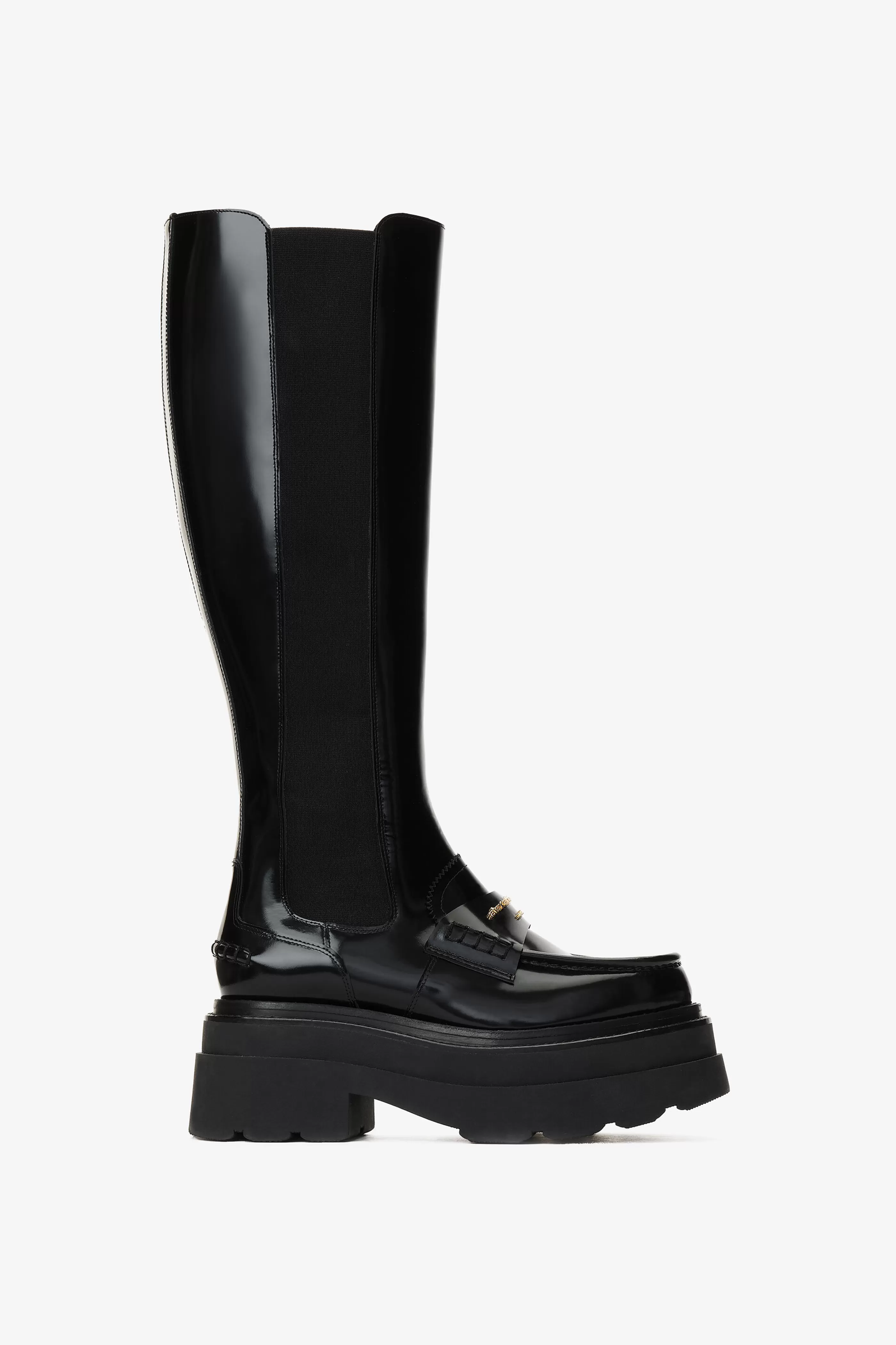 Women Alexander Wang Alexanderwang Carter Platform Tall Boot In Spazzolato