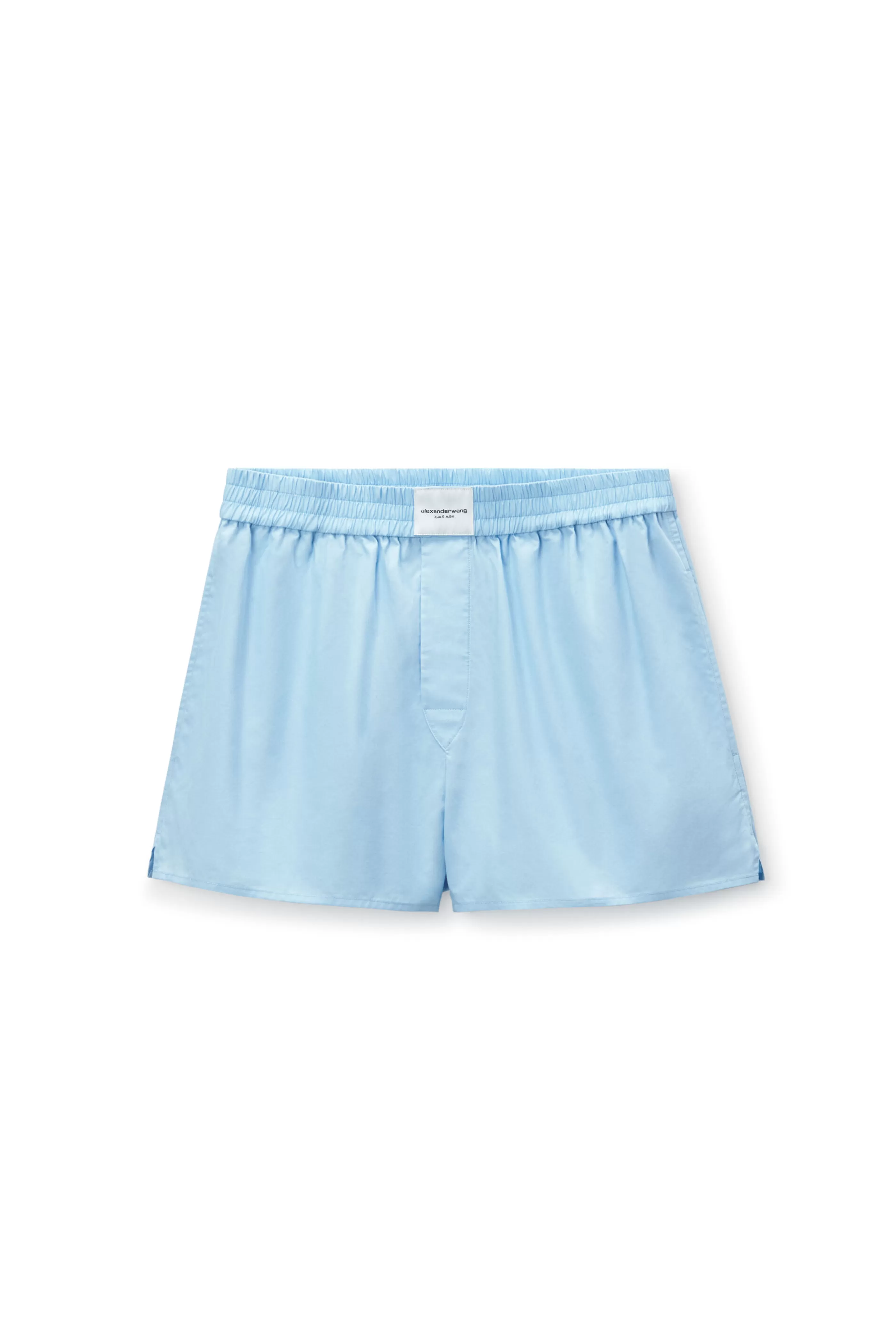 Women Alexander Wang Alexanderwang Classic Boxer Short In Cotton