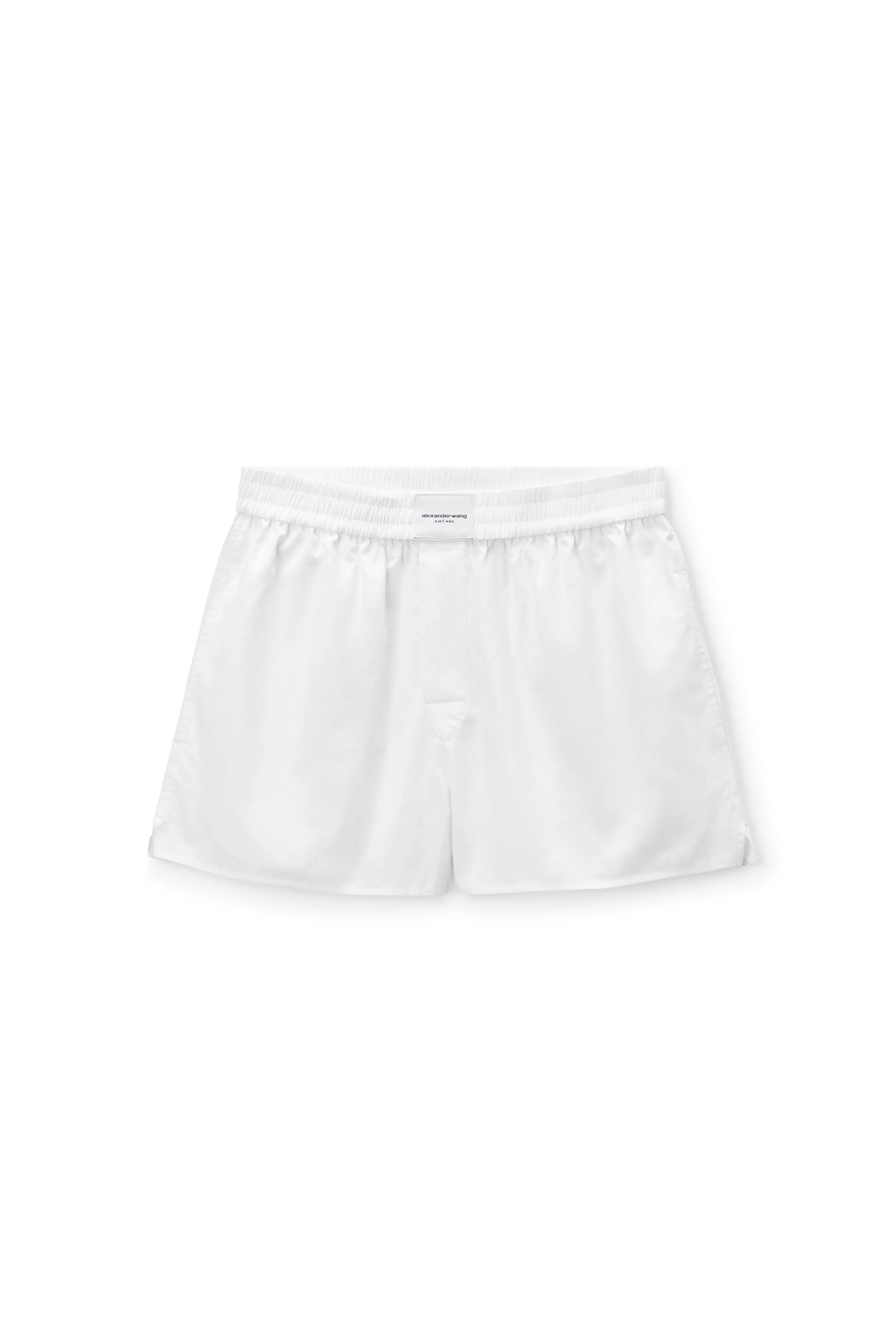 Women Alexander Wang Alexanderwang Classic Boxer Short In Cotton