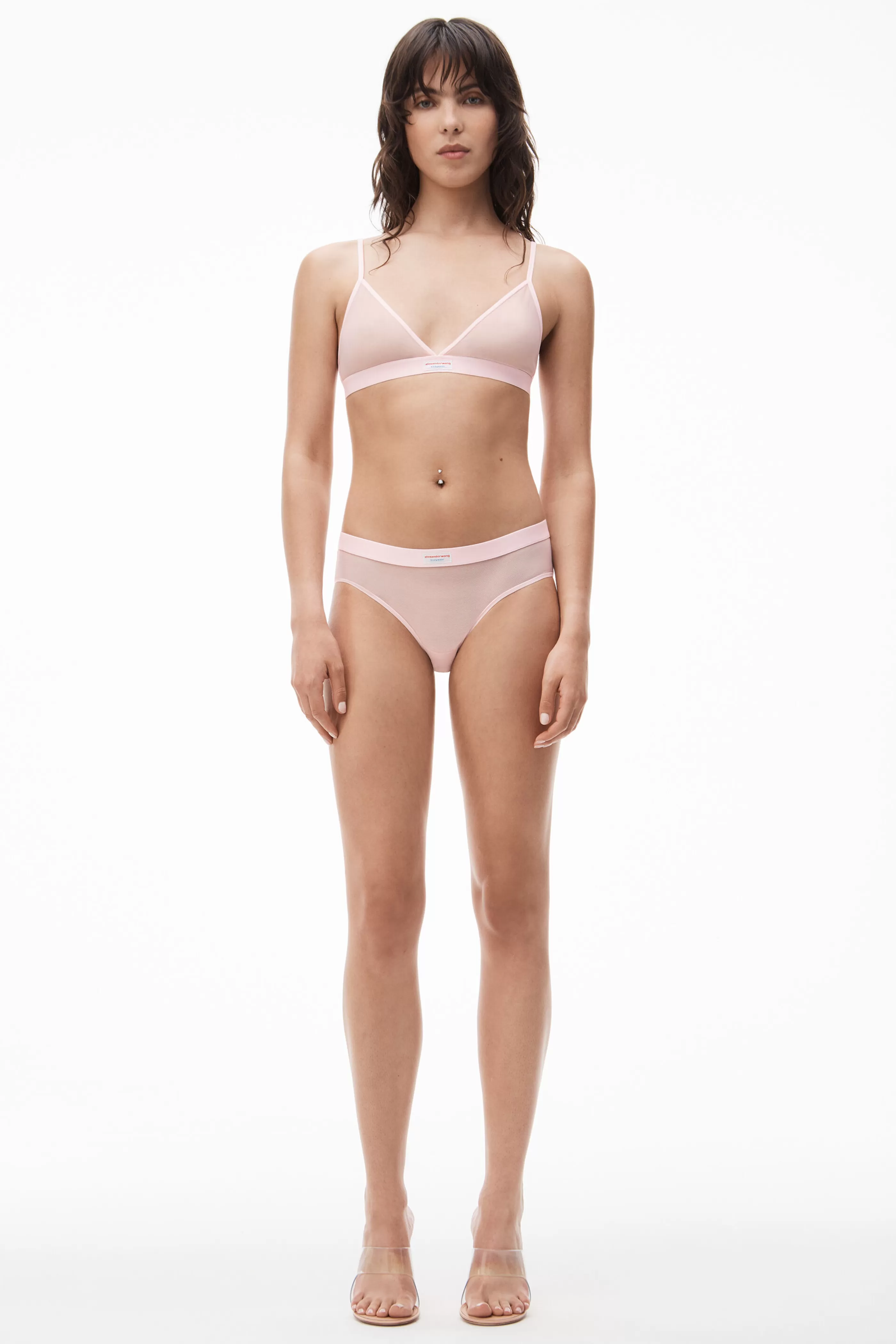 Alexander Wang Alexanderwang Classic Brief In Fine Mesh