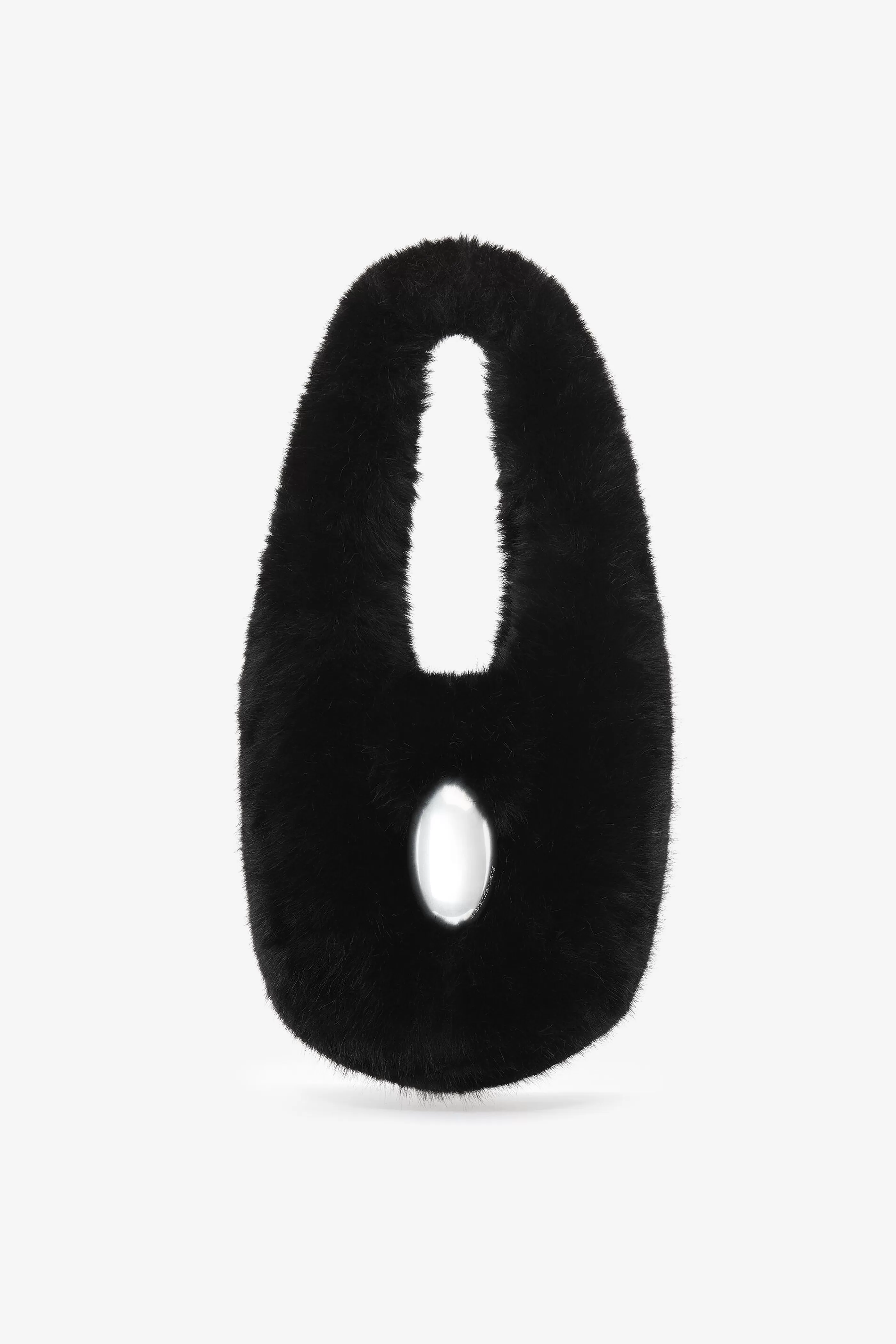 Women Alexander Wang Alexanderwang Dome Medium Hobo Bag In Faux Fur