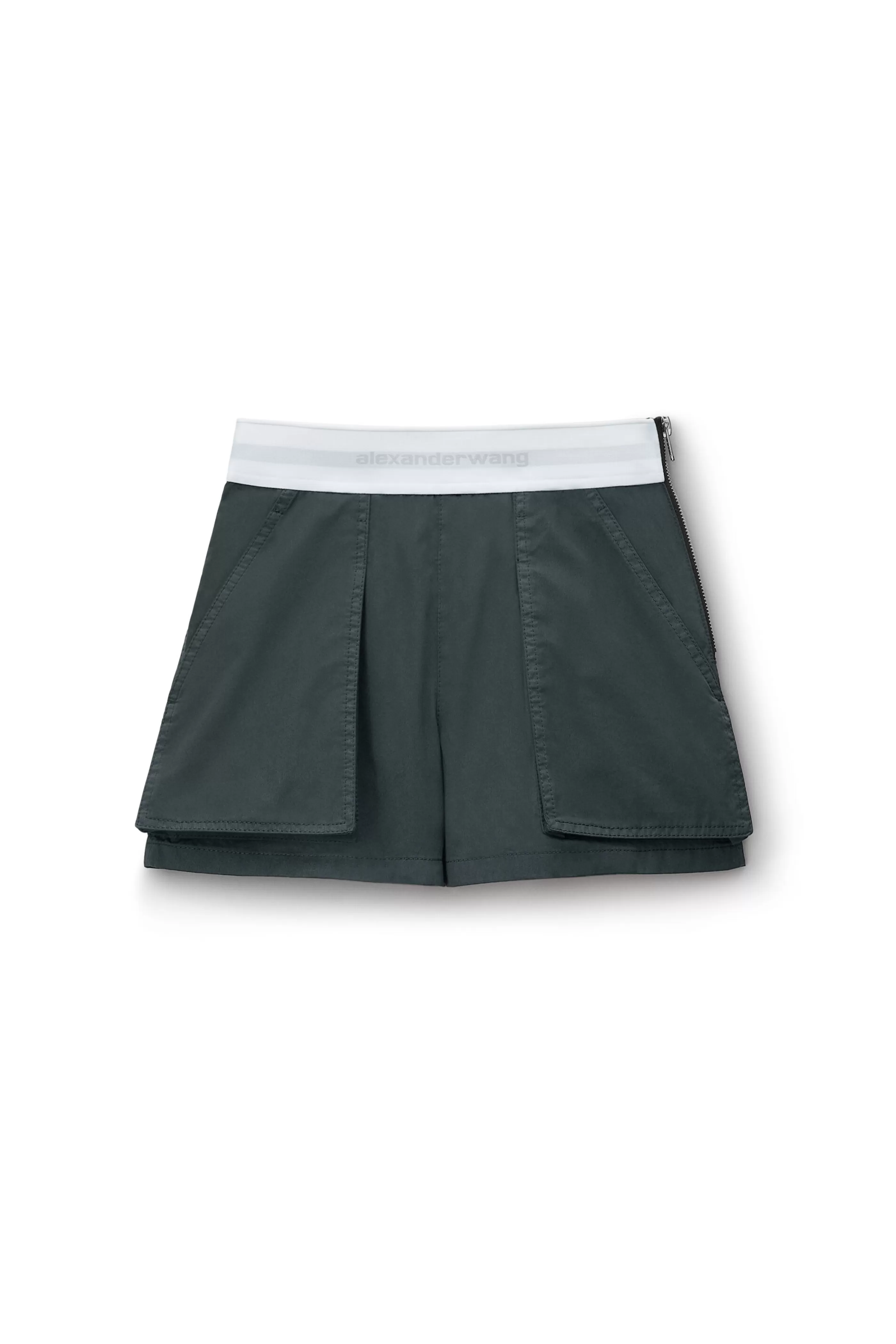 Women Alexander Wang Alexanderwang High-Waisted Cargo Rave Short