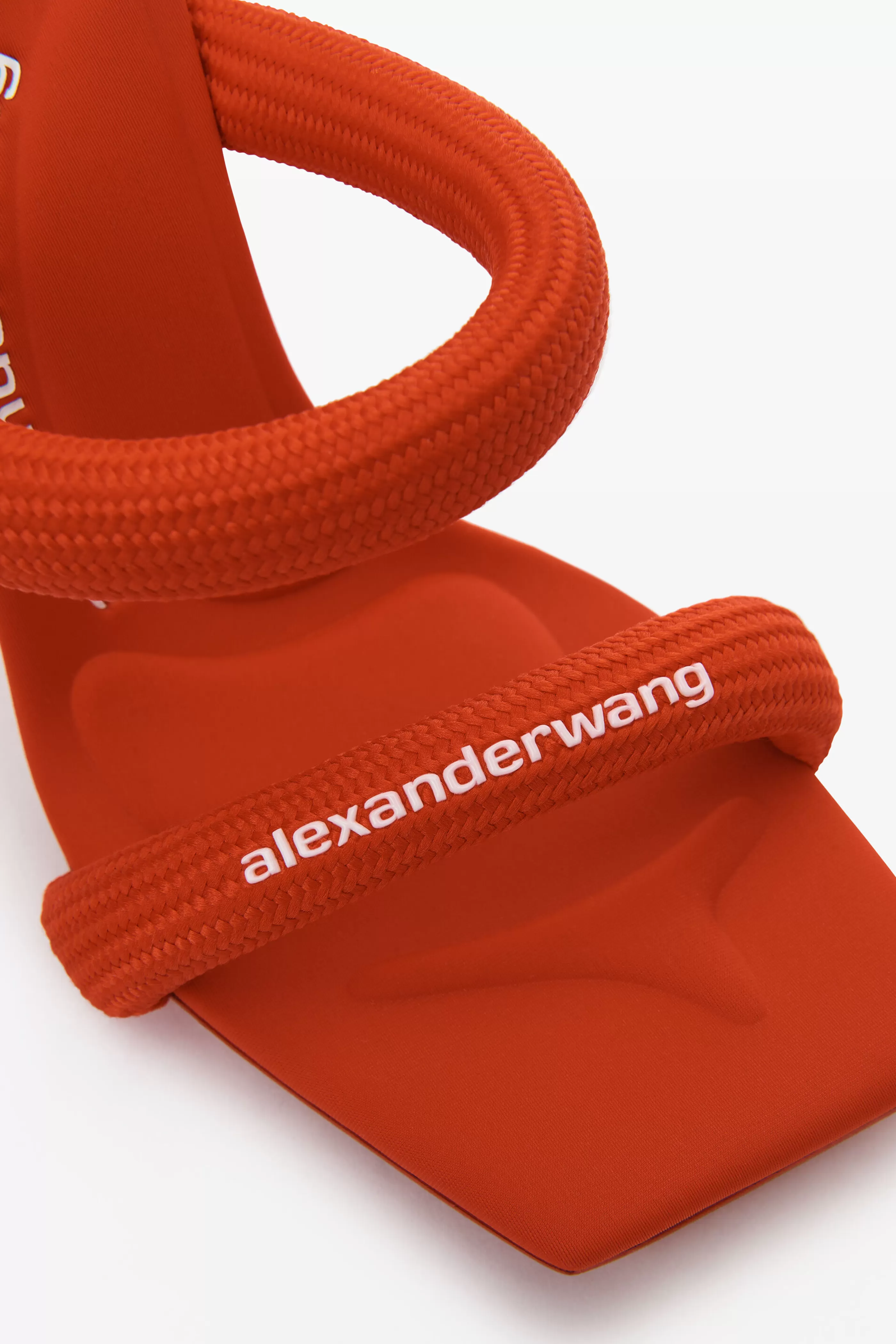 Women Alexander Wang Alexanderwang Julie 105mm Nylon Tubular Sandal