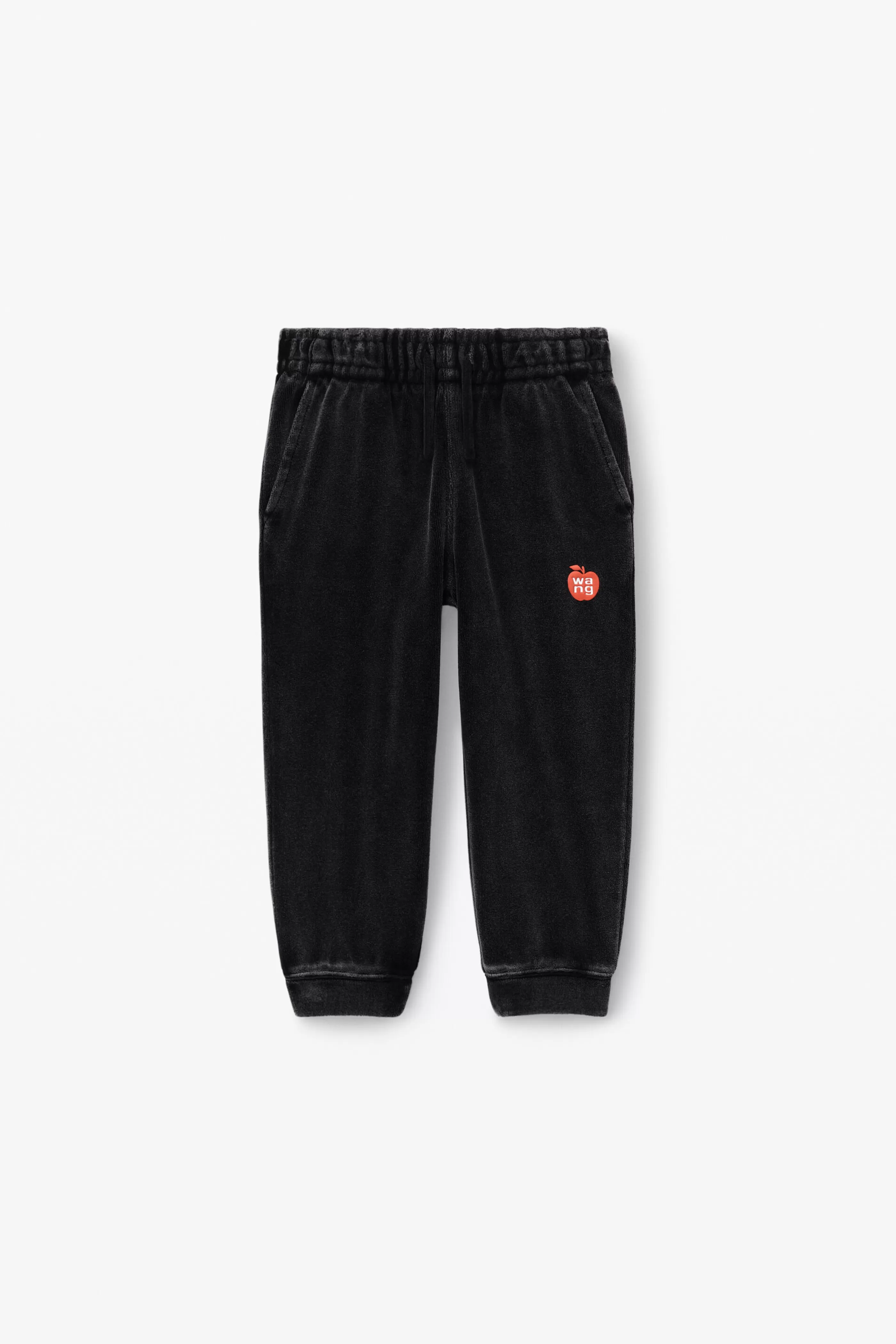 Women/Kids Alexander Wang Alexanderwang Kids Puff Logo Sweatpant In Velour