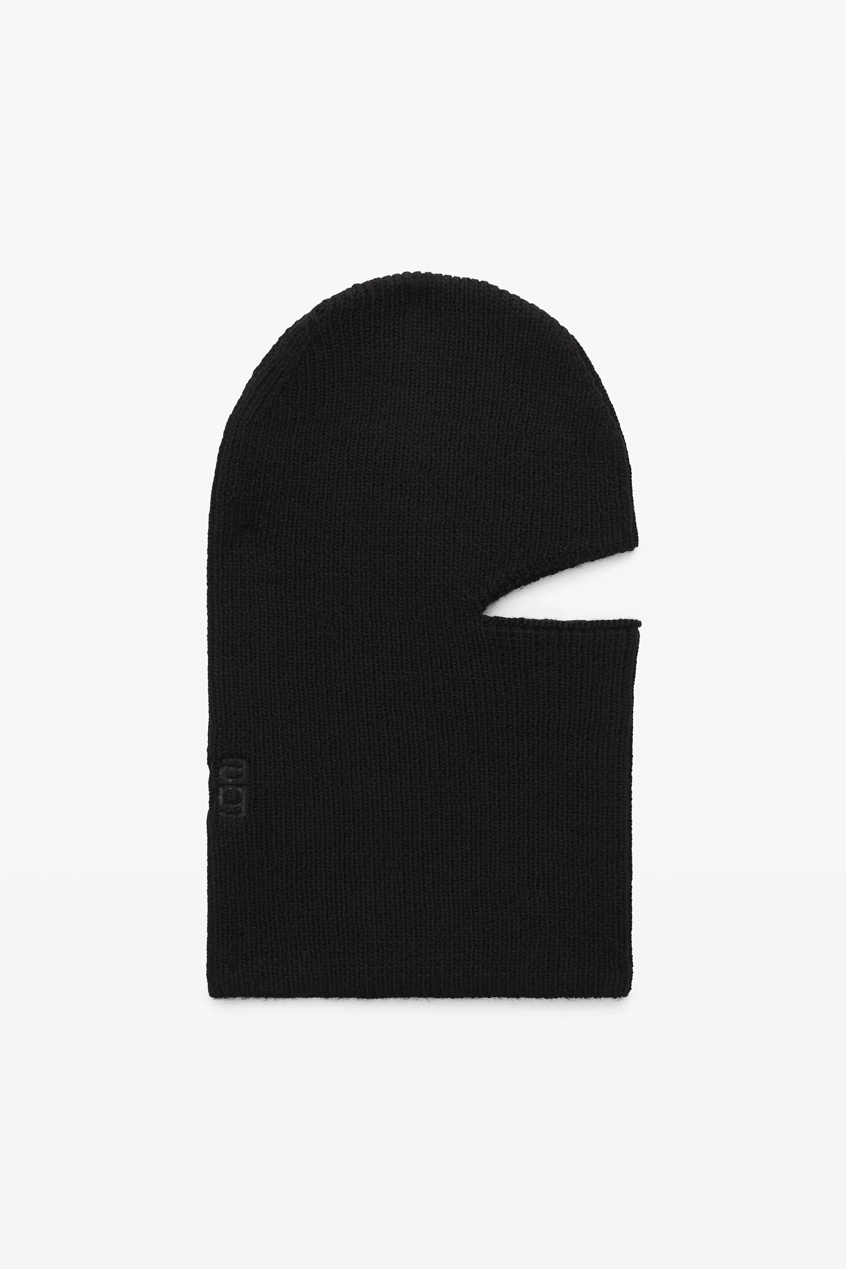 Women Alexander Wang Alexanderwang Logo Balaclava In Compact Deboss