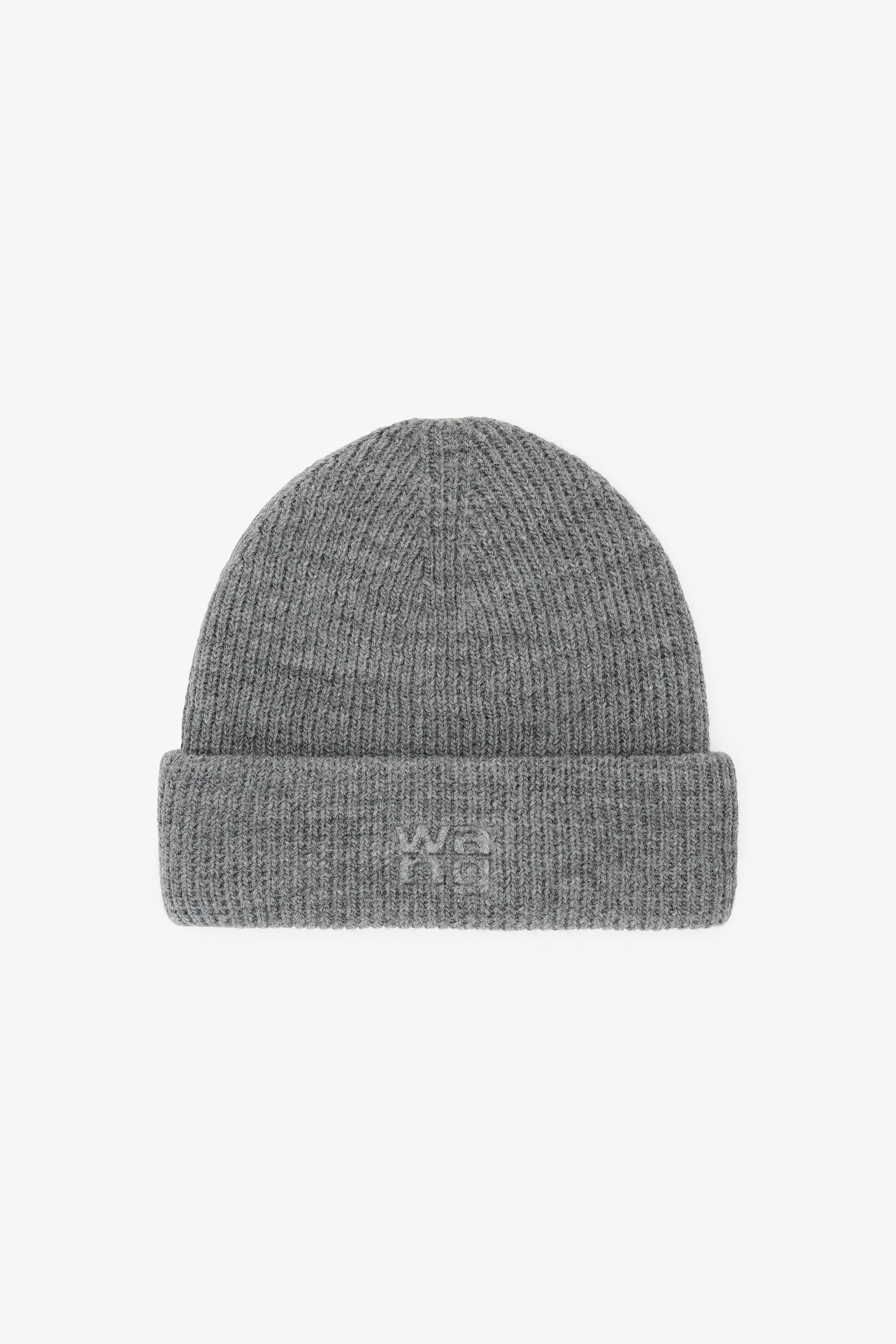 Women Alexander Wang Alexanderwang Logo Beanie In Compact Deboss