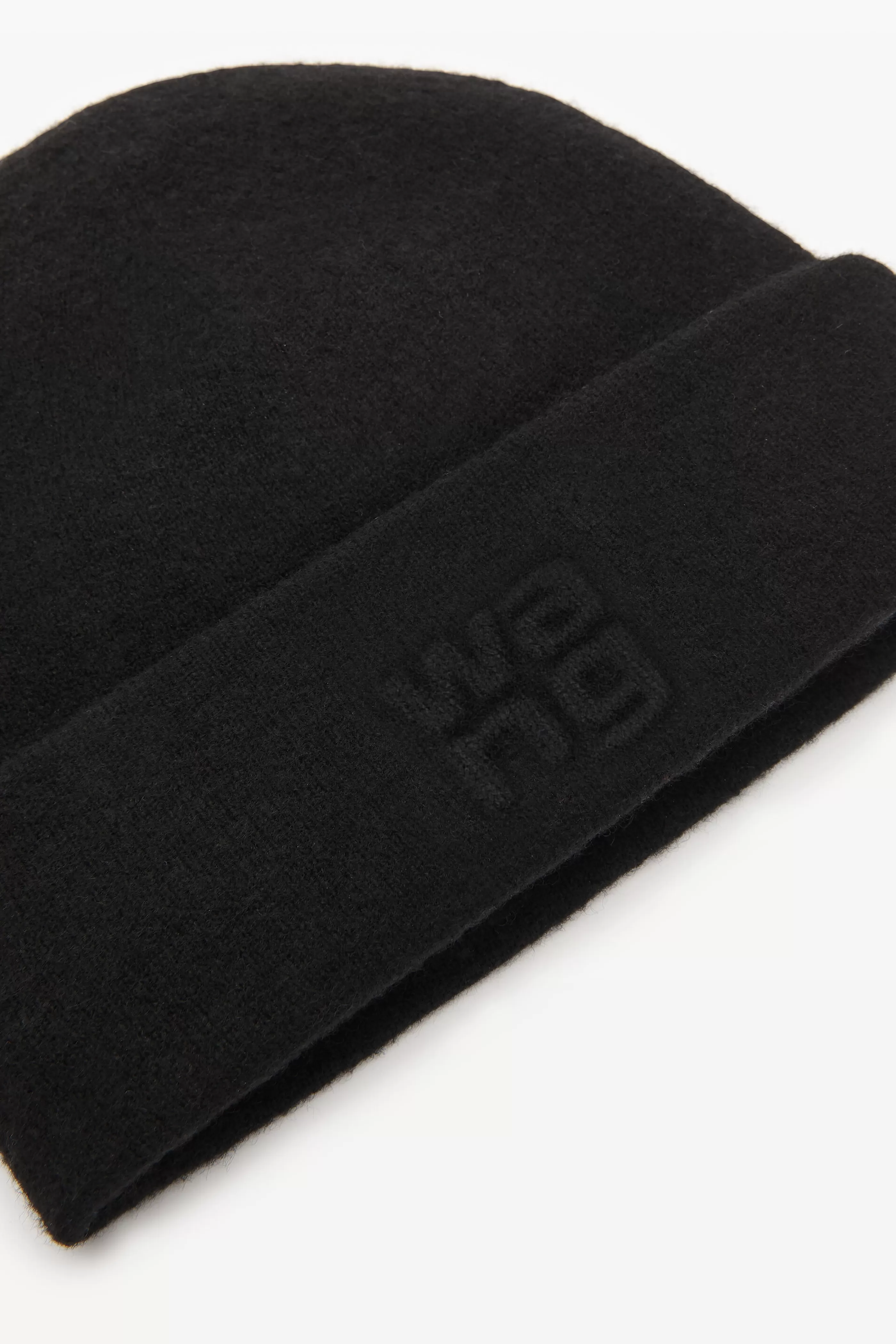 Women Alexander Wang Alexanderwang Logo Beanie In Soft Stretch Wool