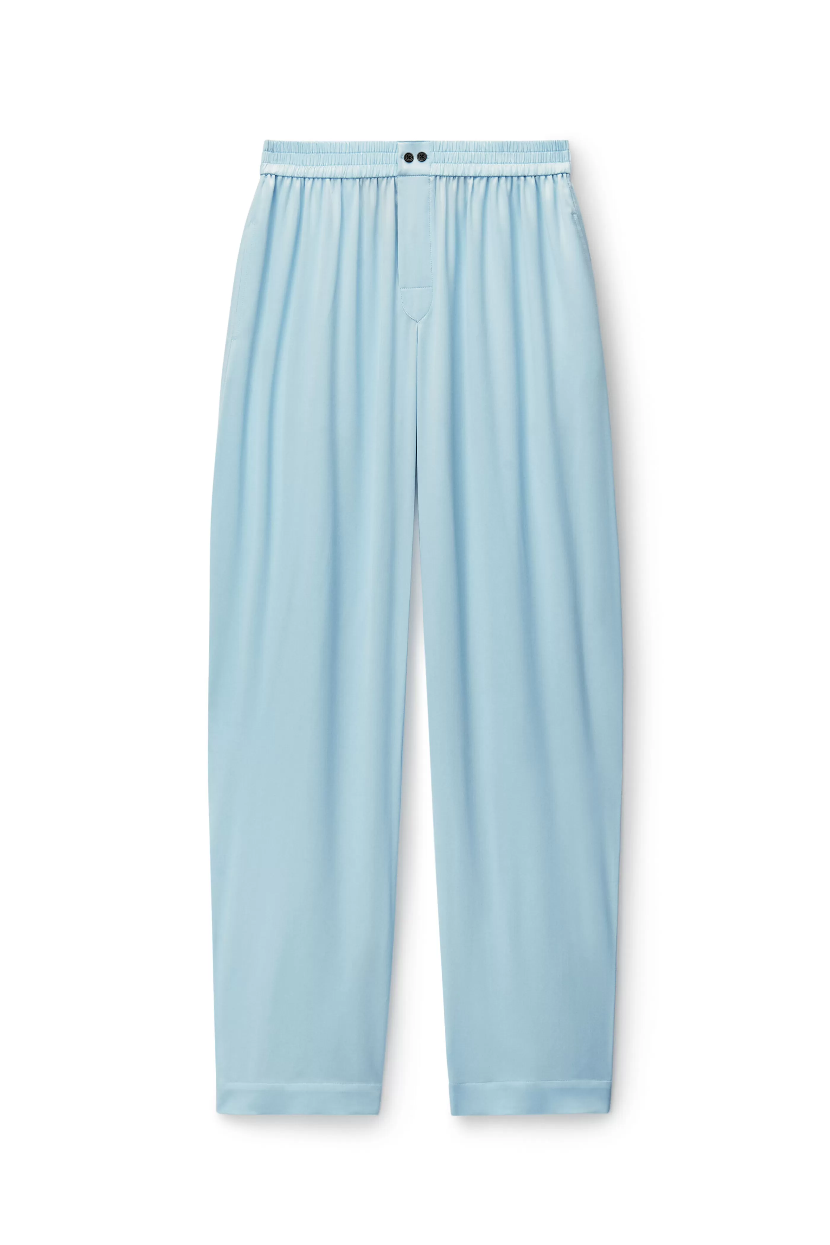 Women Alexander Wang Alexanderwang Logo Cutout Boxer-Style Pant In Silk