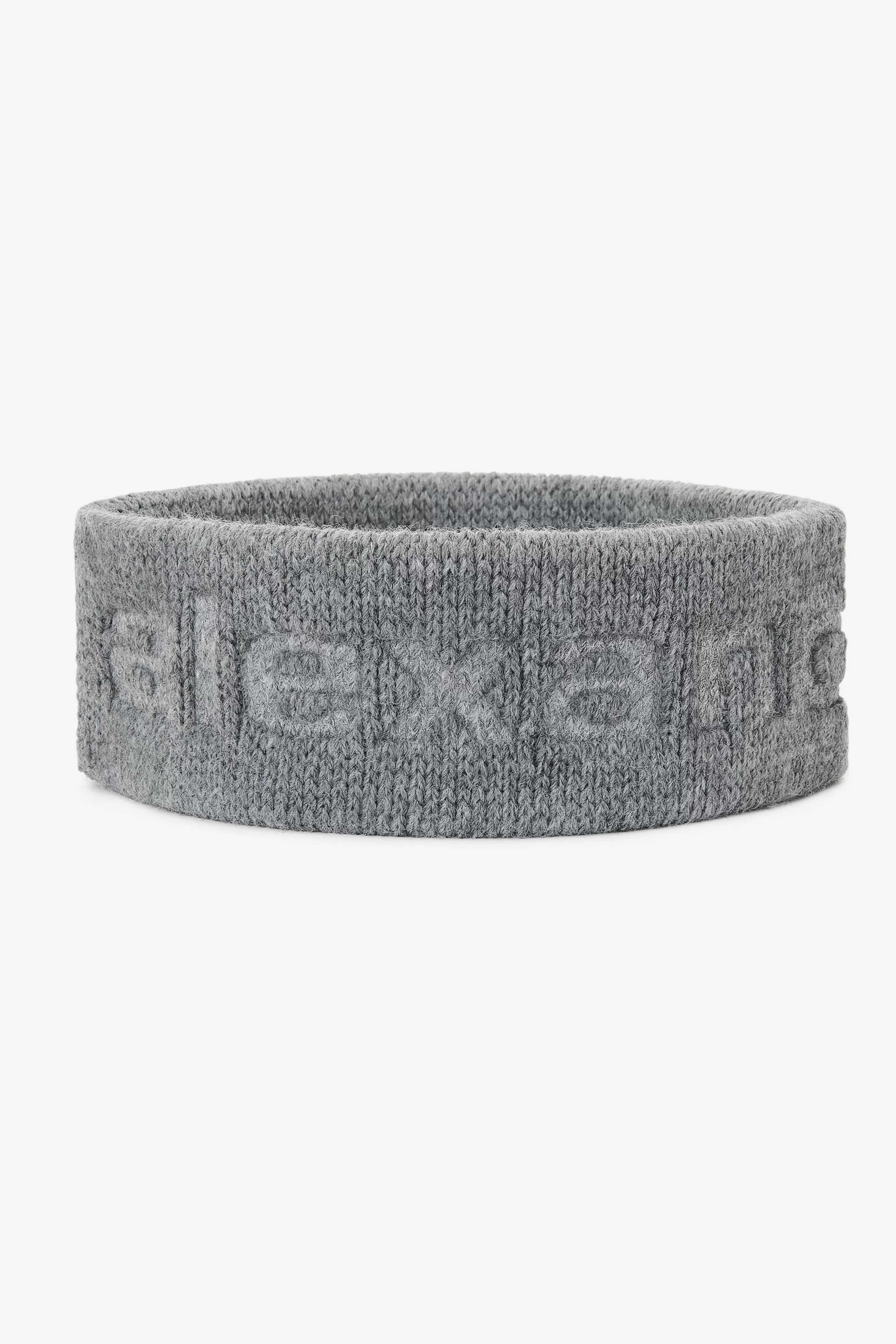 Women Alexander Wang Alexanderwang Logo Headband In Compact Deboss