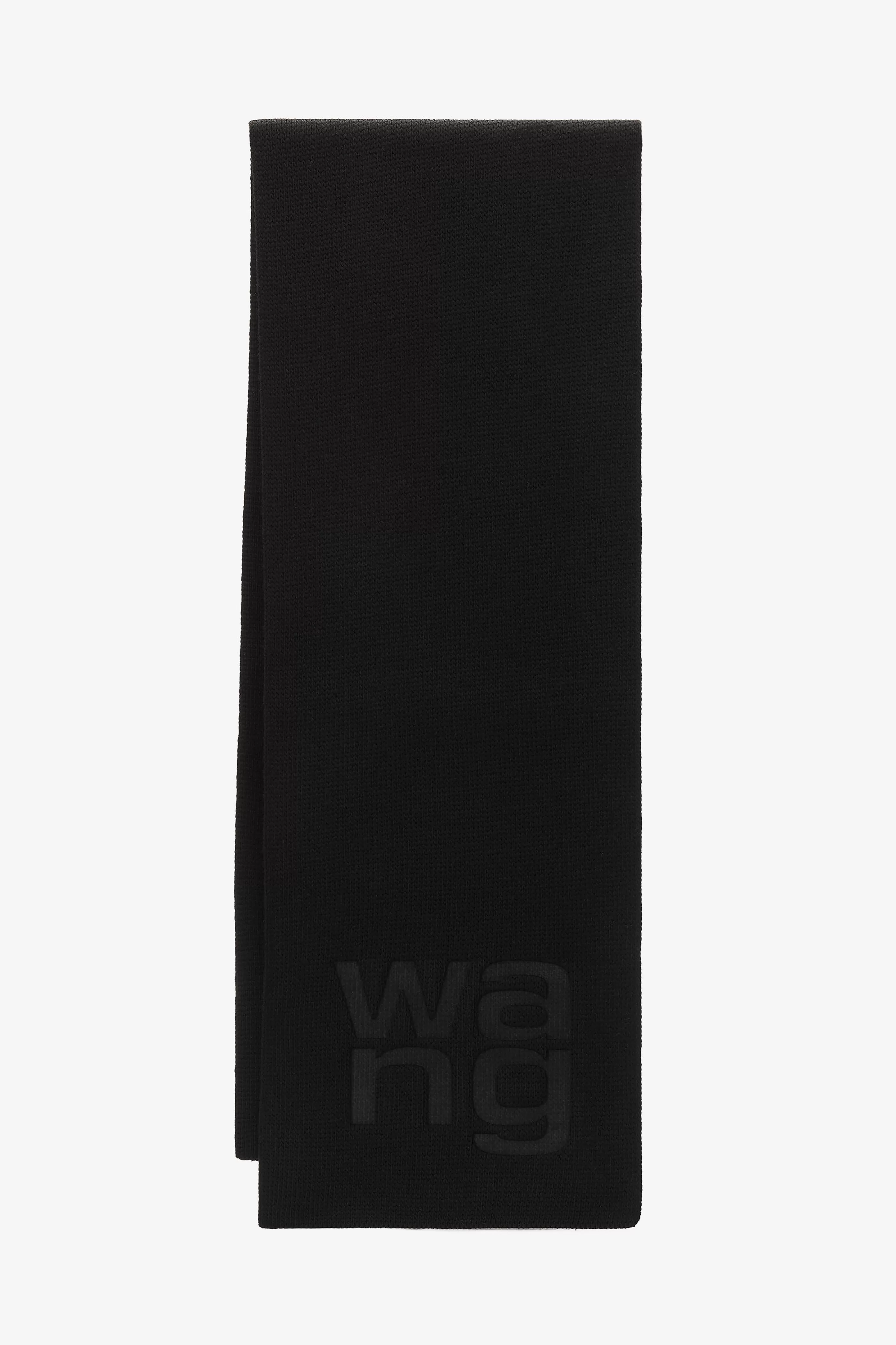 Women Alexander Wang Alexanderwang Logo Scarf In Compact Deboss