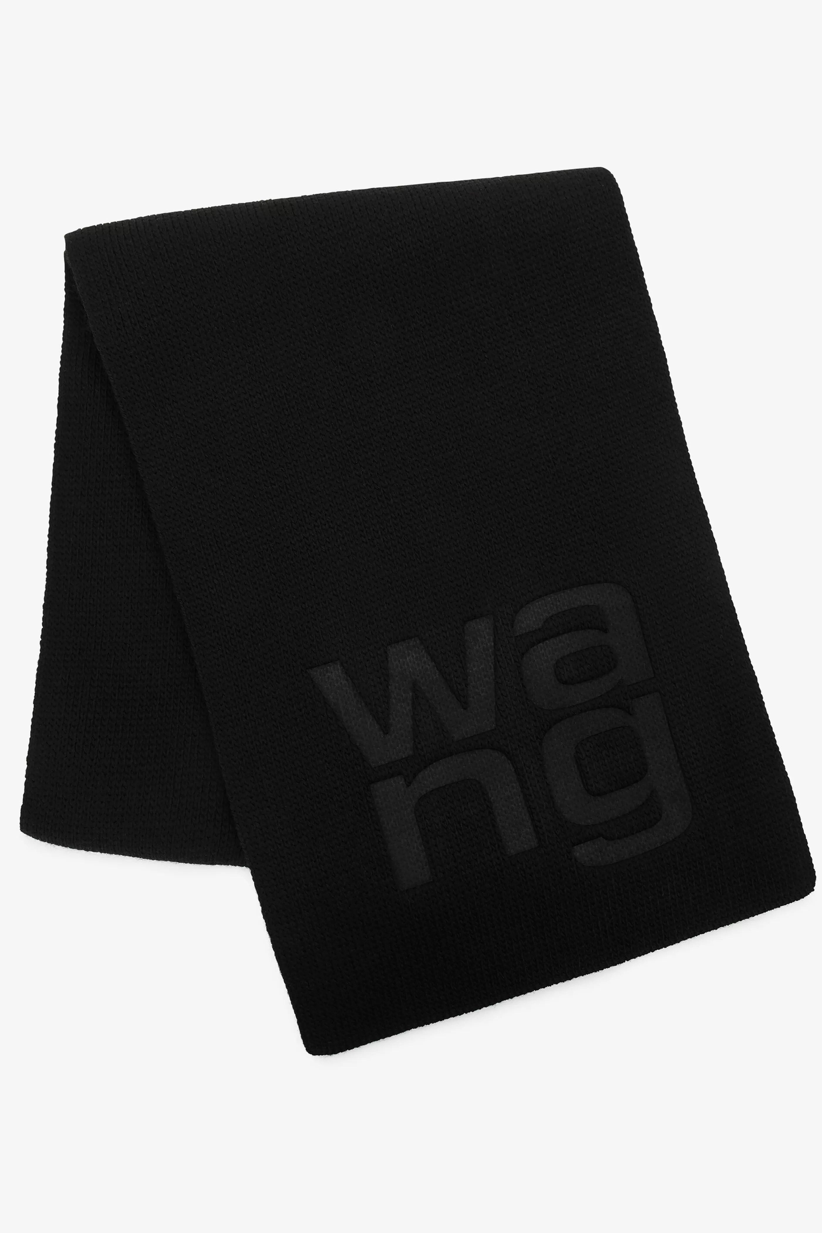 Women Alexander Wang Alexanderwang Logo Scarf In Compact Deboss