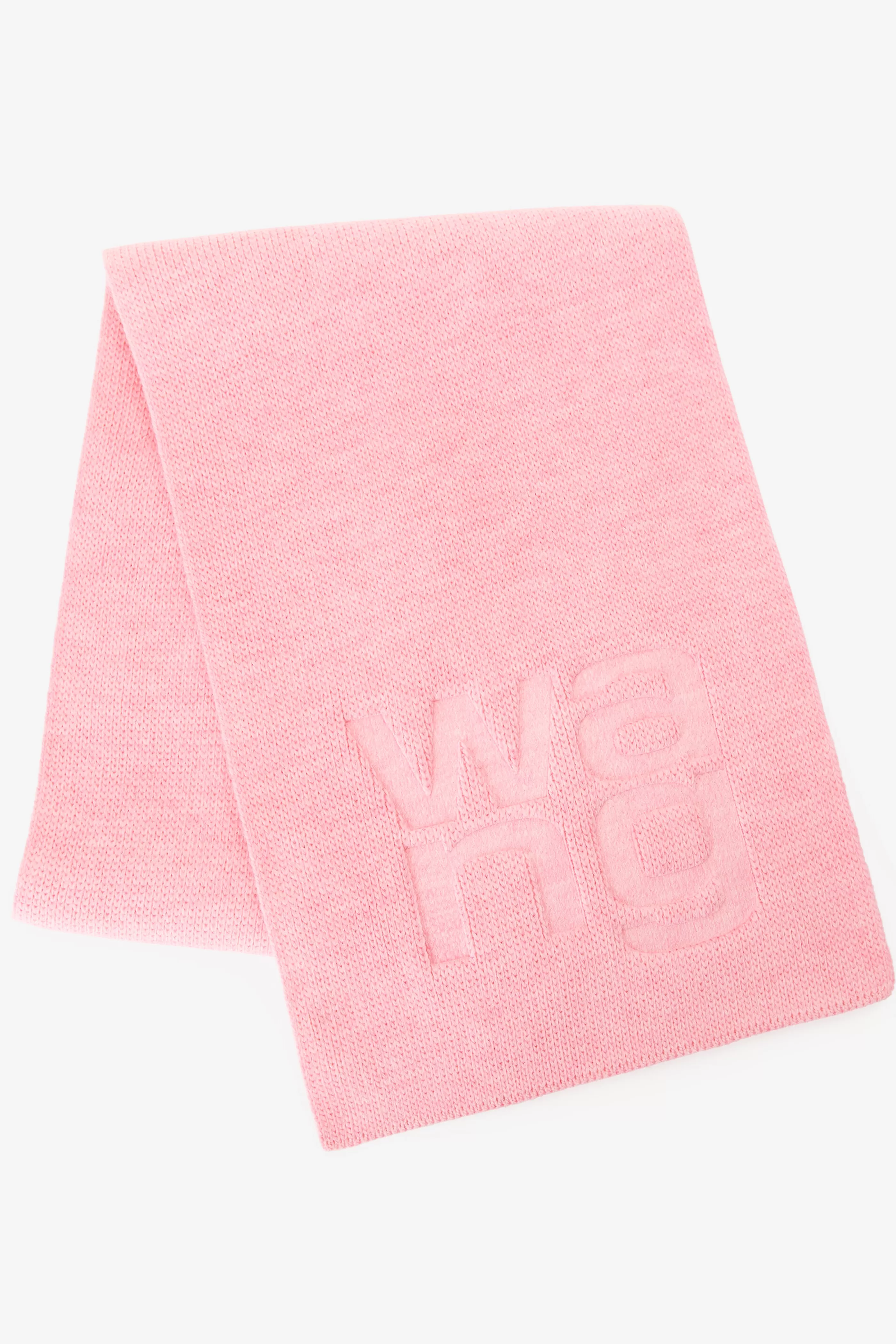 Women Alexander Wang Alexanderwang Logo Scarf In Compact Deboss