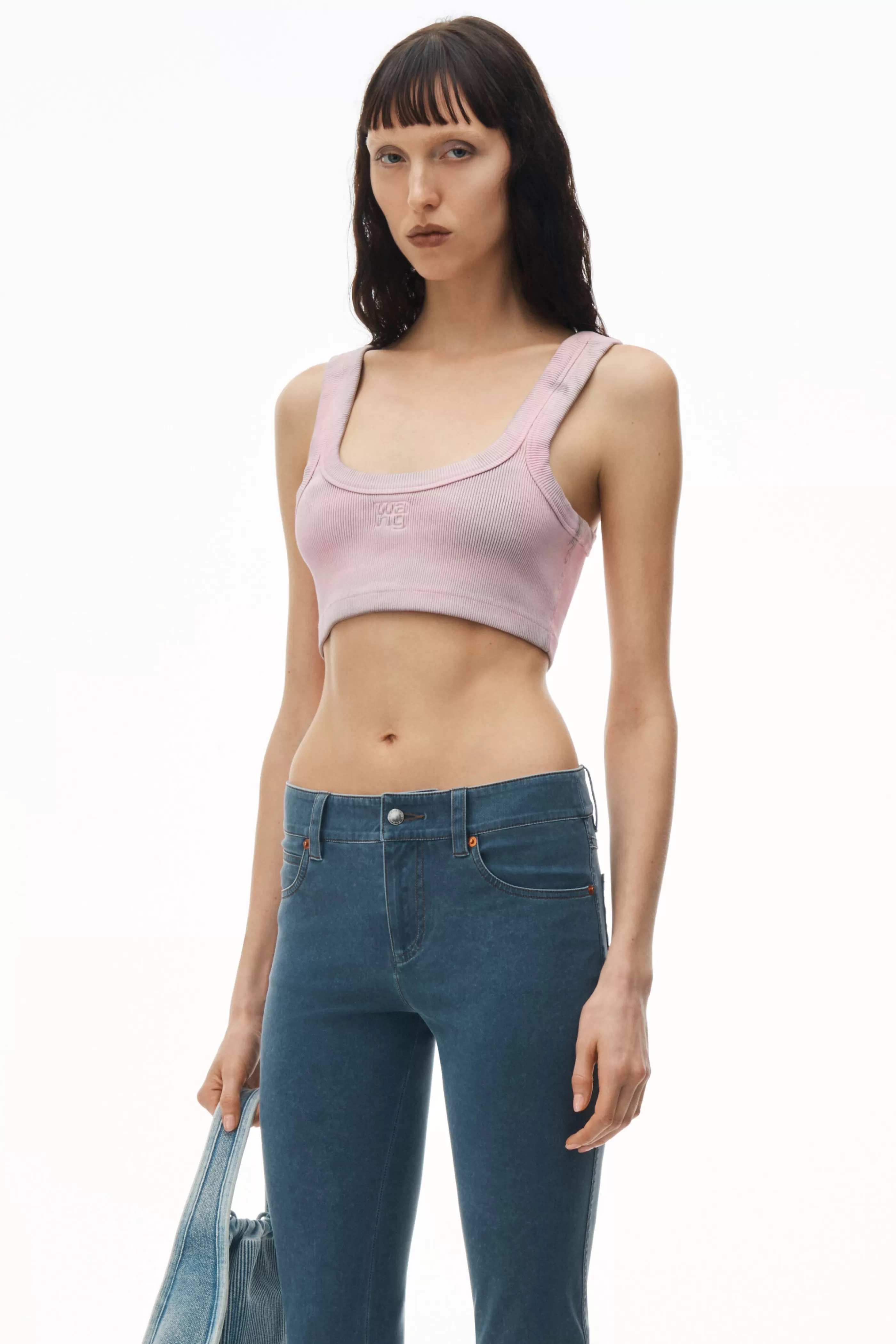 Women Alexander Wang Alexanderwang Logo Tank Bra