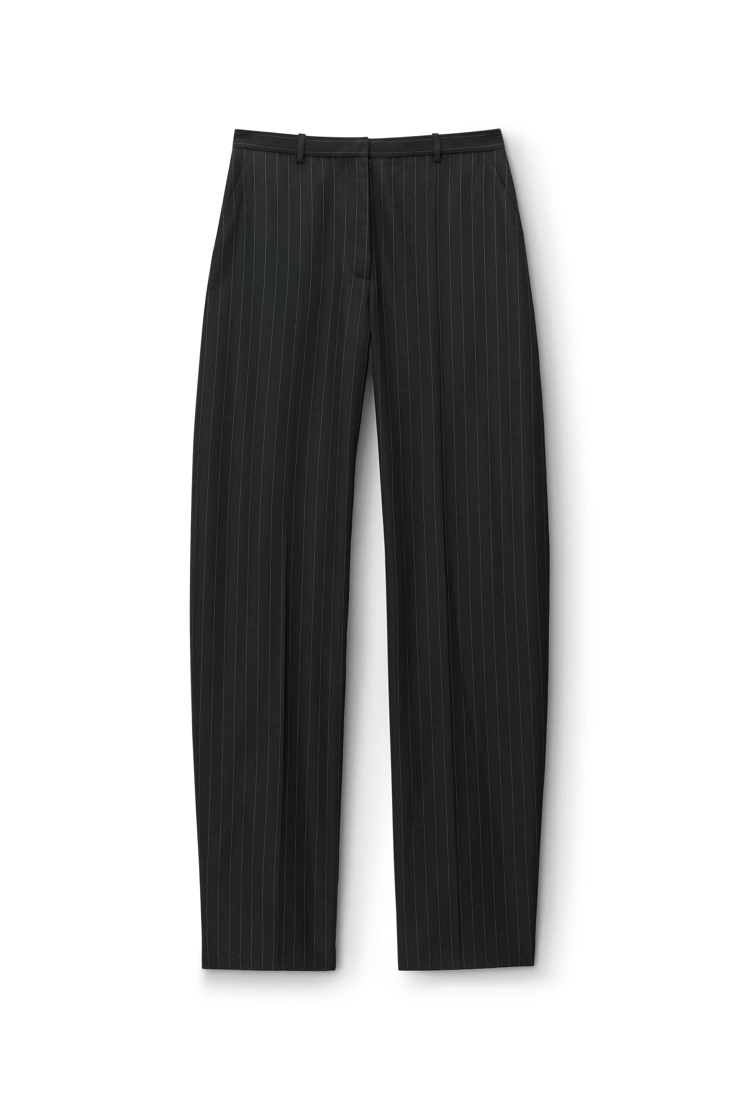 Women Alexander Wang Alexanderwang Low Rise Trouser In Pinstripe Wool