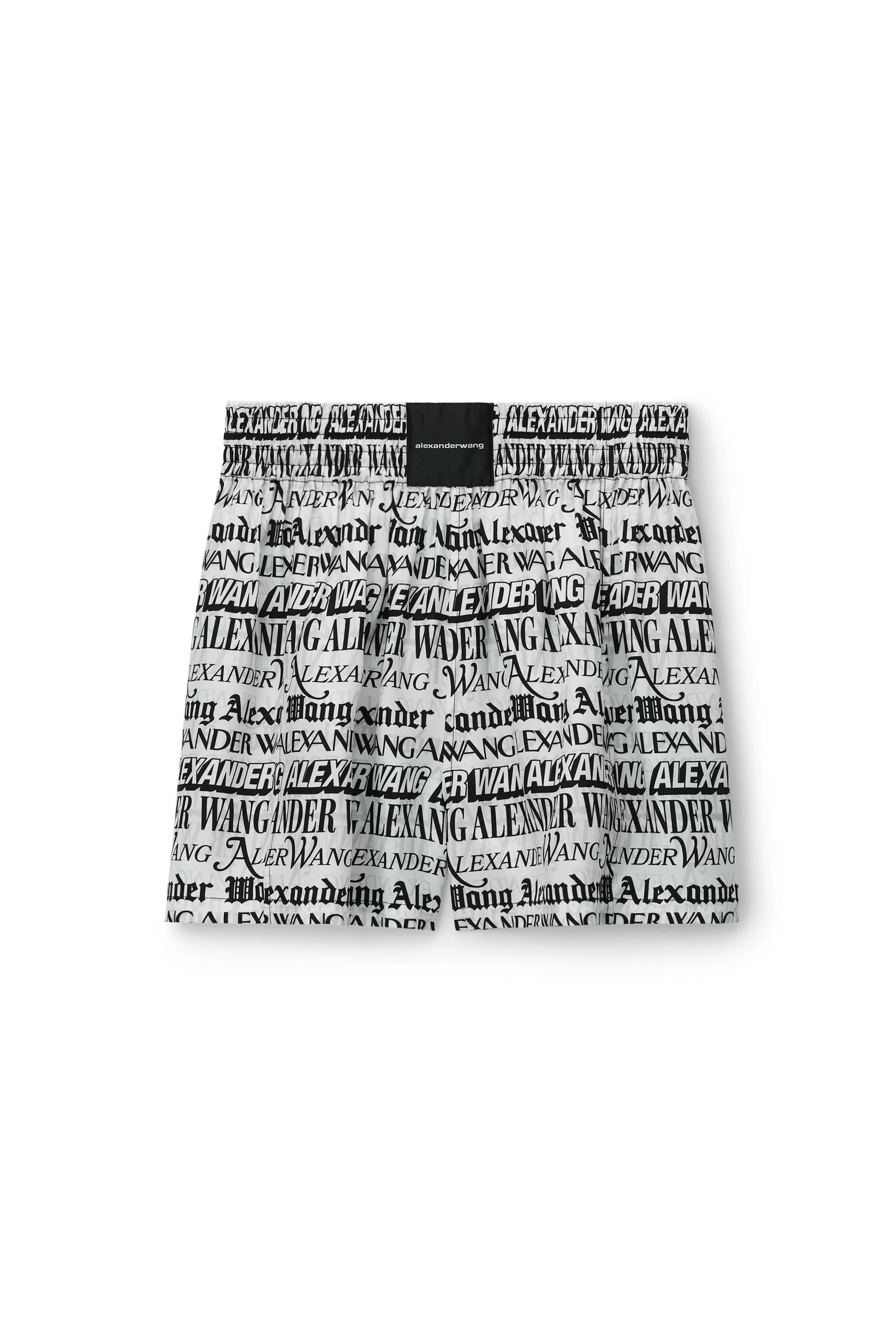 Women Alexander Wang Alexanderwang Newspaper Print Boxer Short