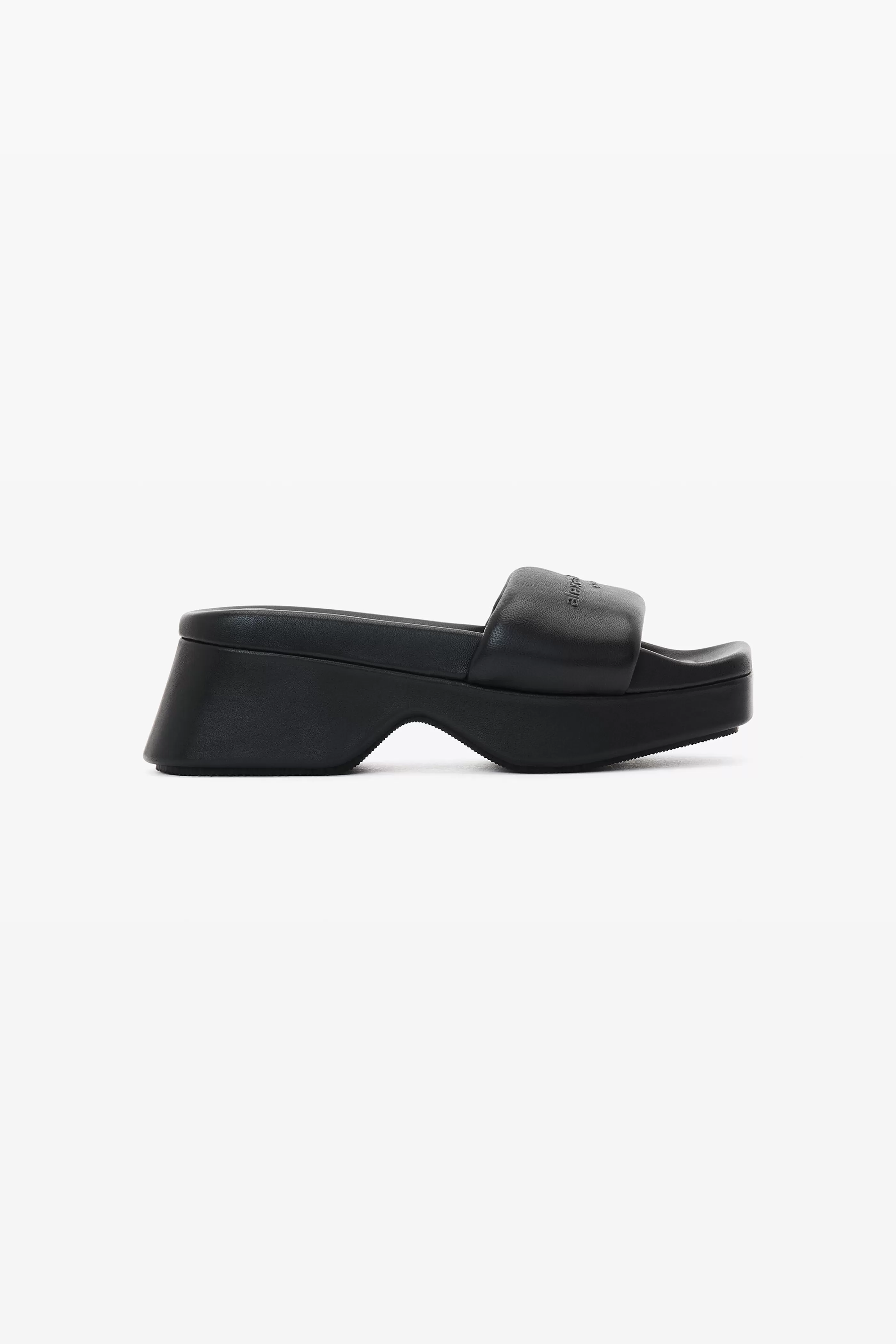 Women Alexander Wang Alexanderwang Platform Sheep Leather Float Slide