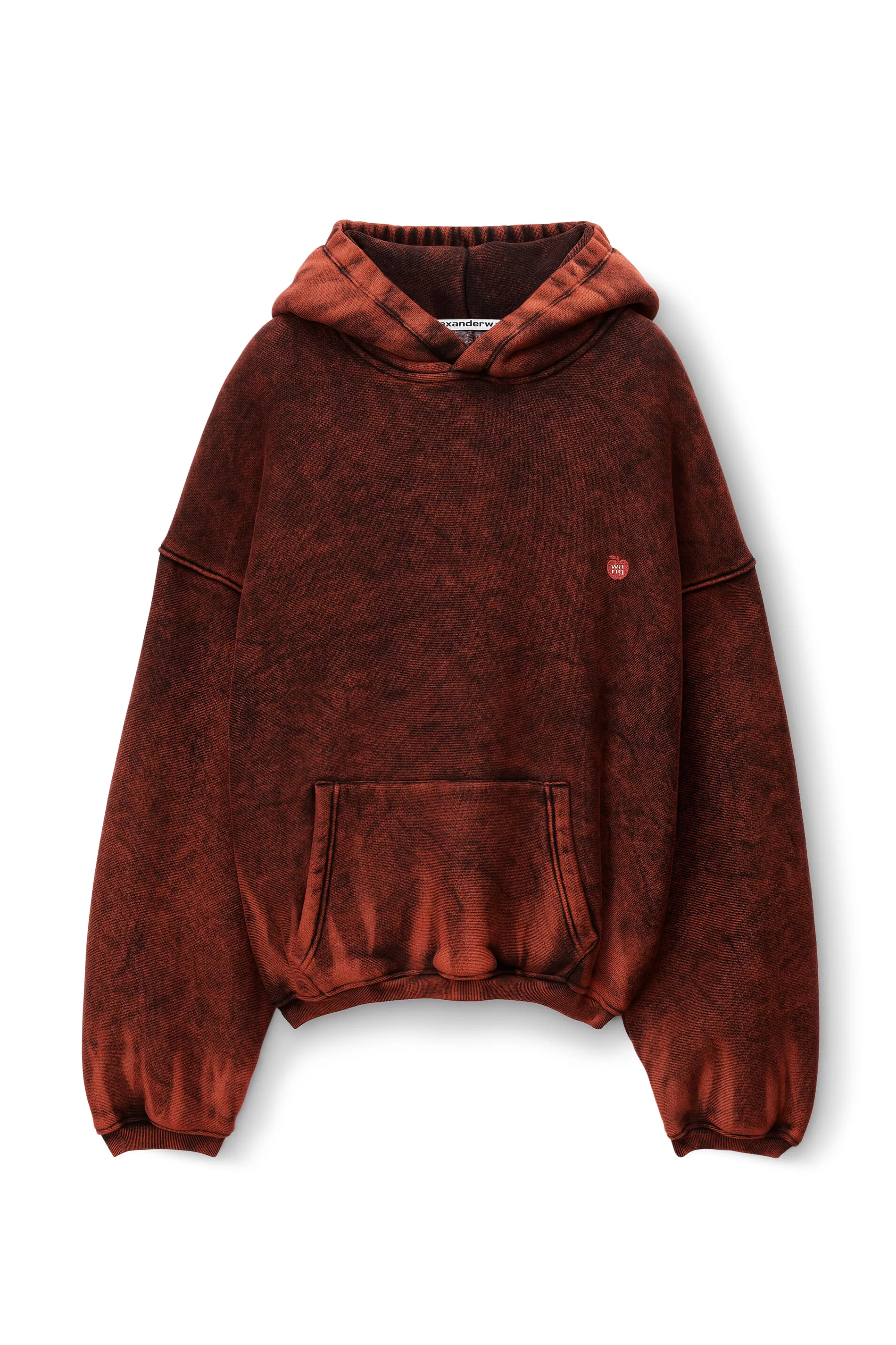 Women Alexander Wang Alexanderwang Puff Hooded Sweatshirt In Terry