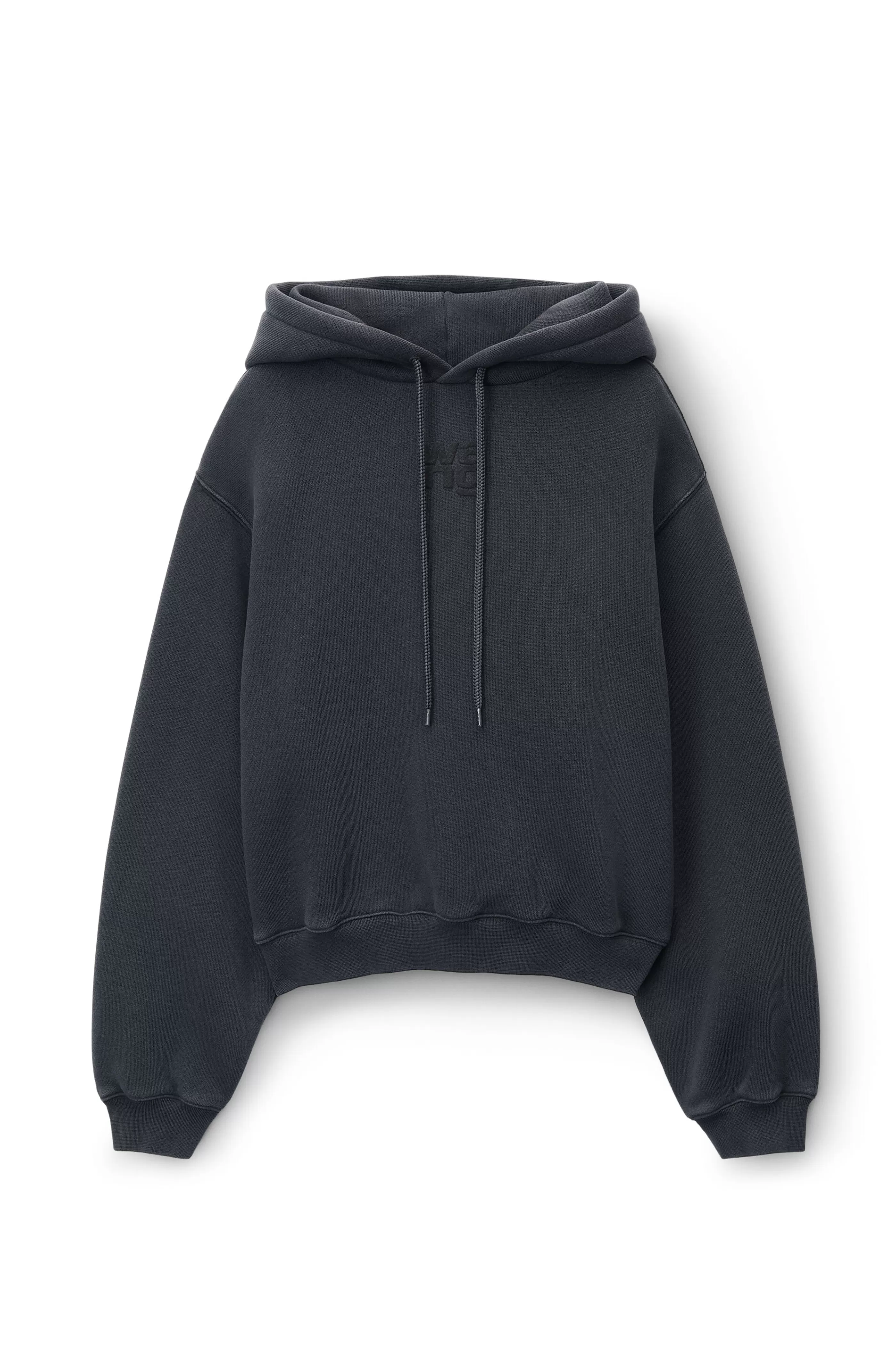 Women Alexander Wang Alexanderwang Puff Logo Hoodie In Terry