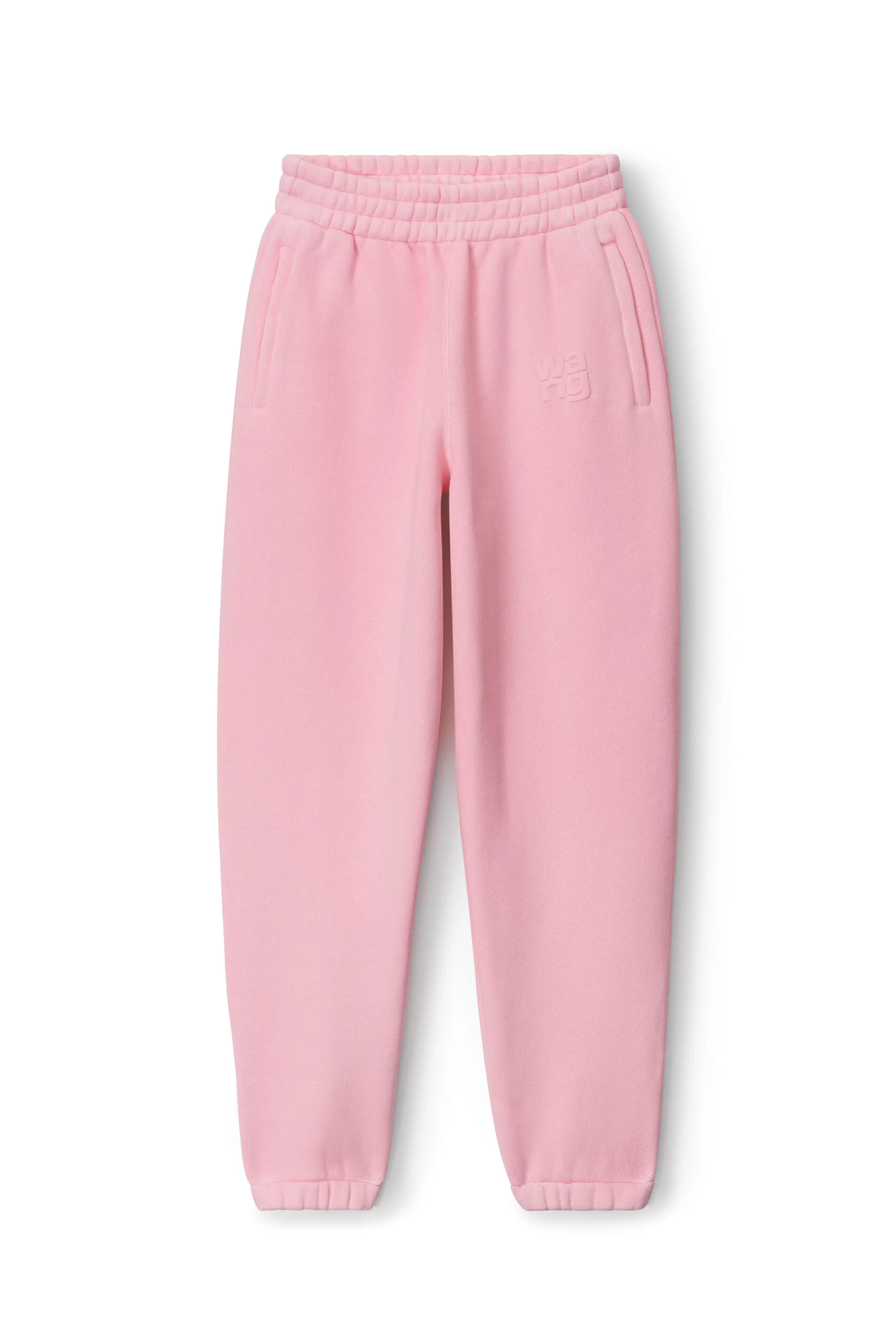 Women Alexander Wang Alexanderwang Puff Logo Sweatpants In Terry