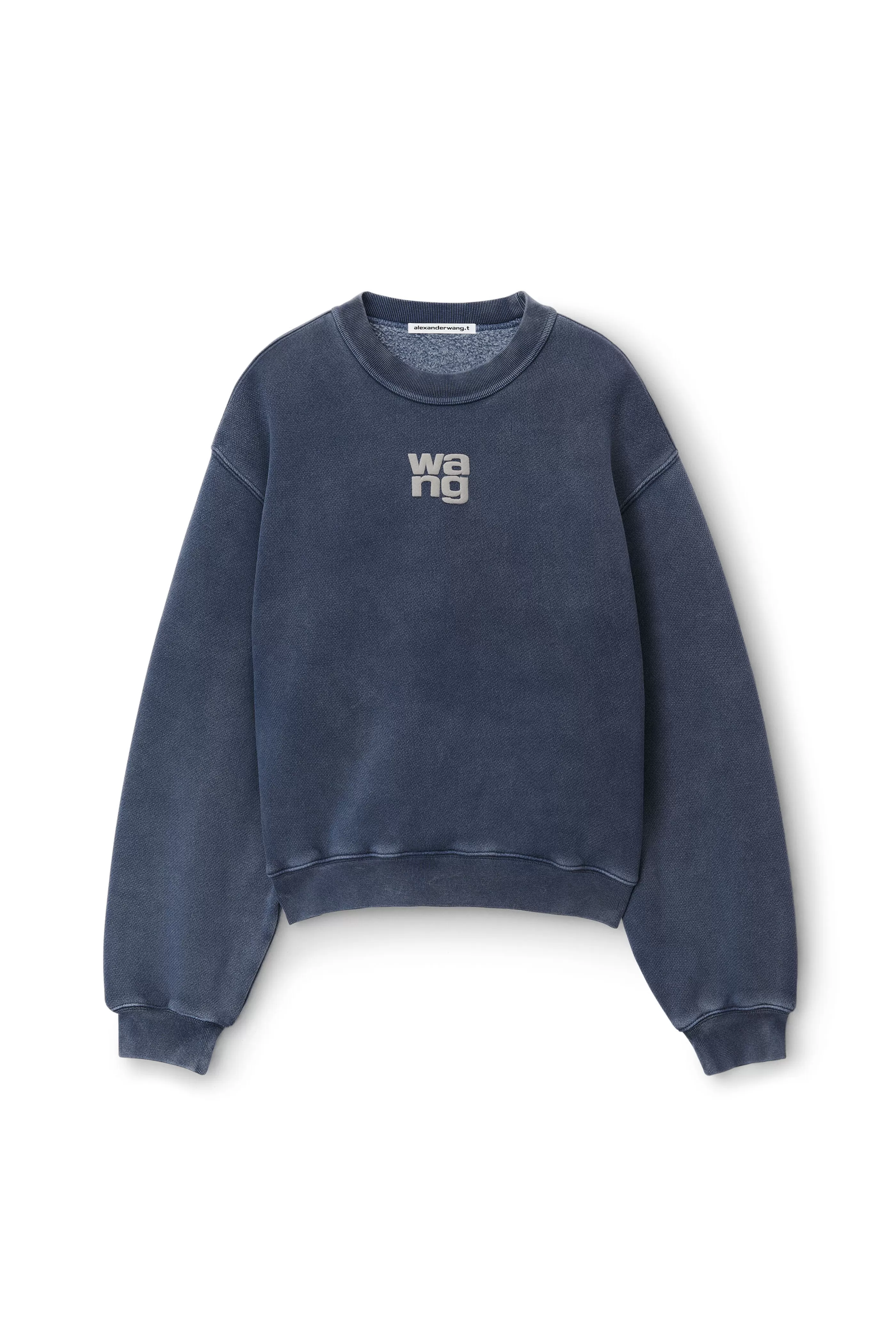 Women Alexander Wang Alexanderwang Puff Logo Sweatshirt In Terry