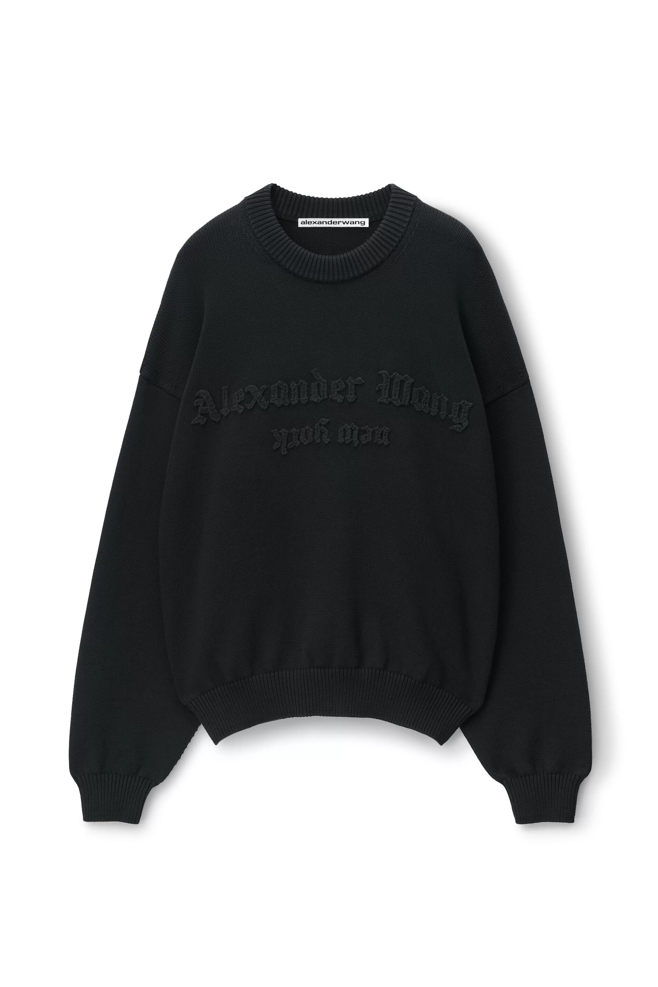 Women Alexander Wang Alexanderwang Pullover With Hand Crochet Logo