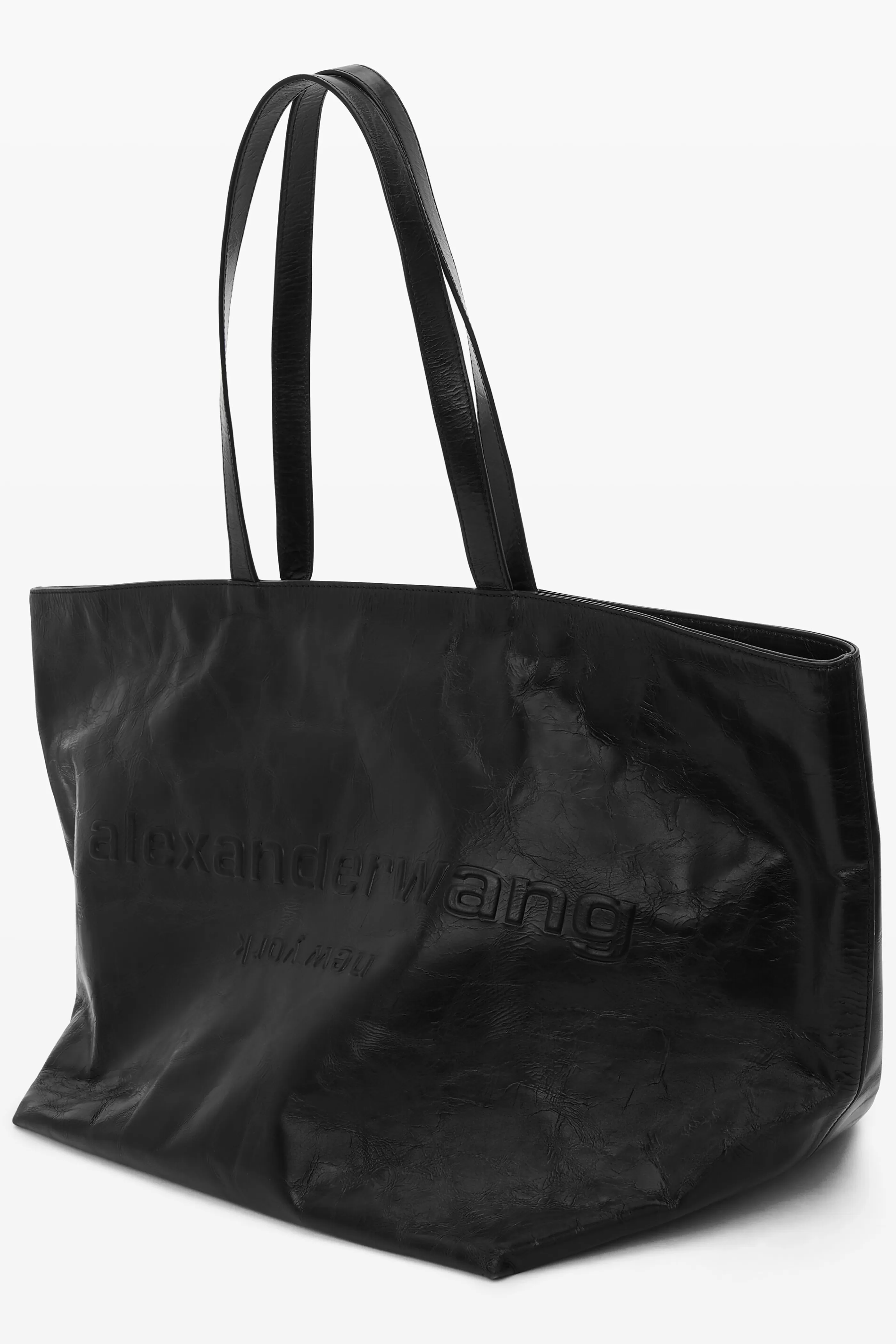 Women Alexander Wang Alexanderwang Punch Leather Tote Bag