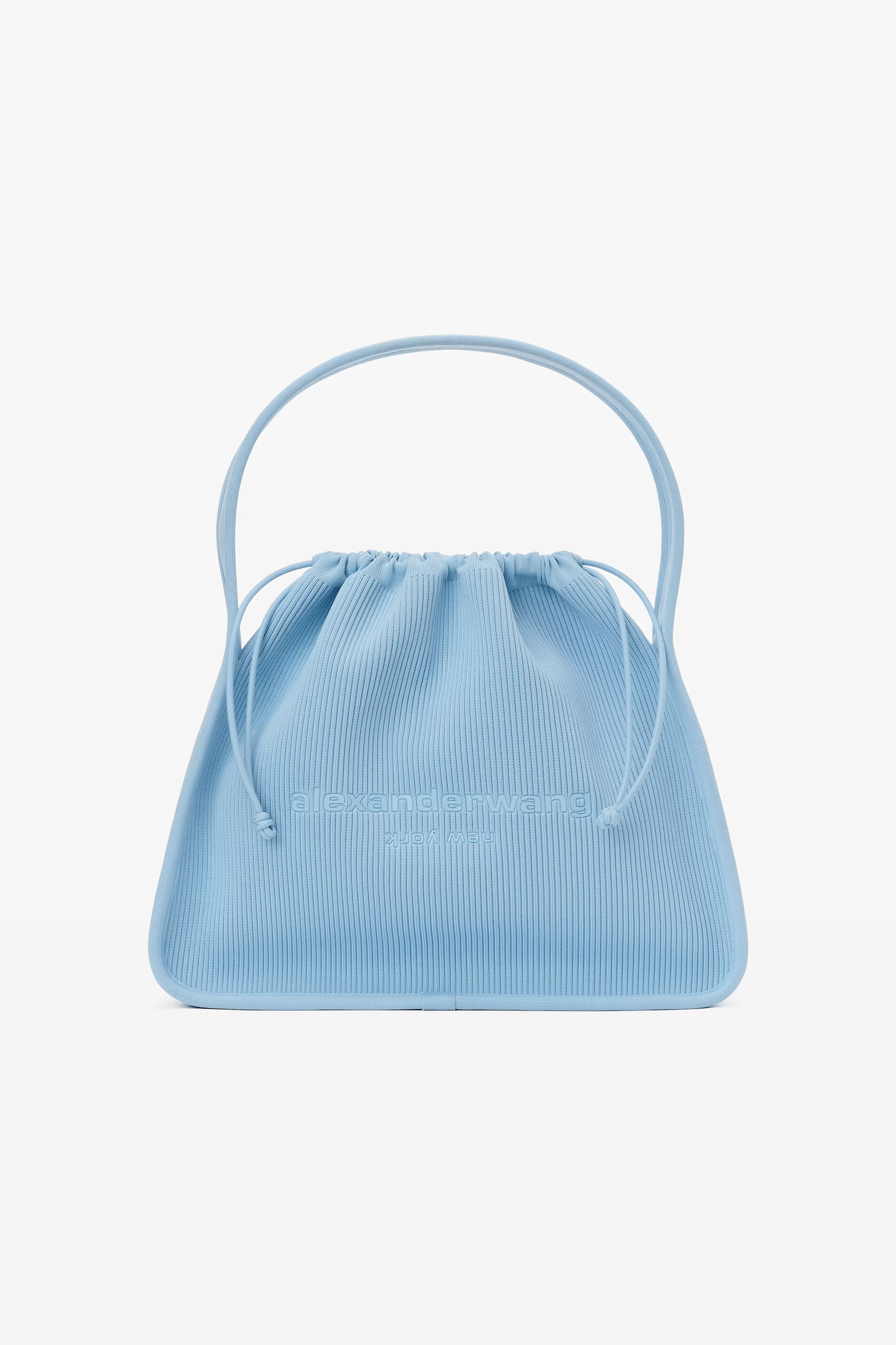 Women Alexander Wang Alexanderwang RYAN LARGE BAG IN RIBBED KNIT