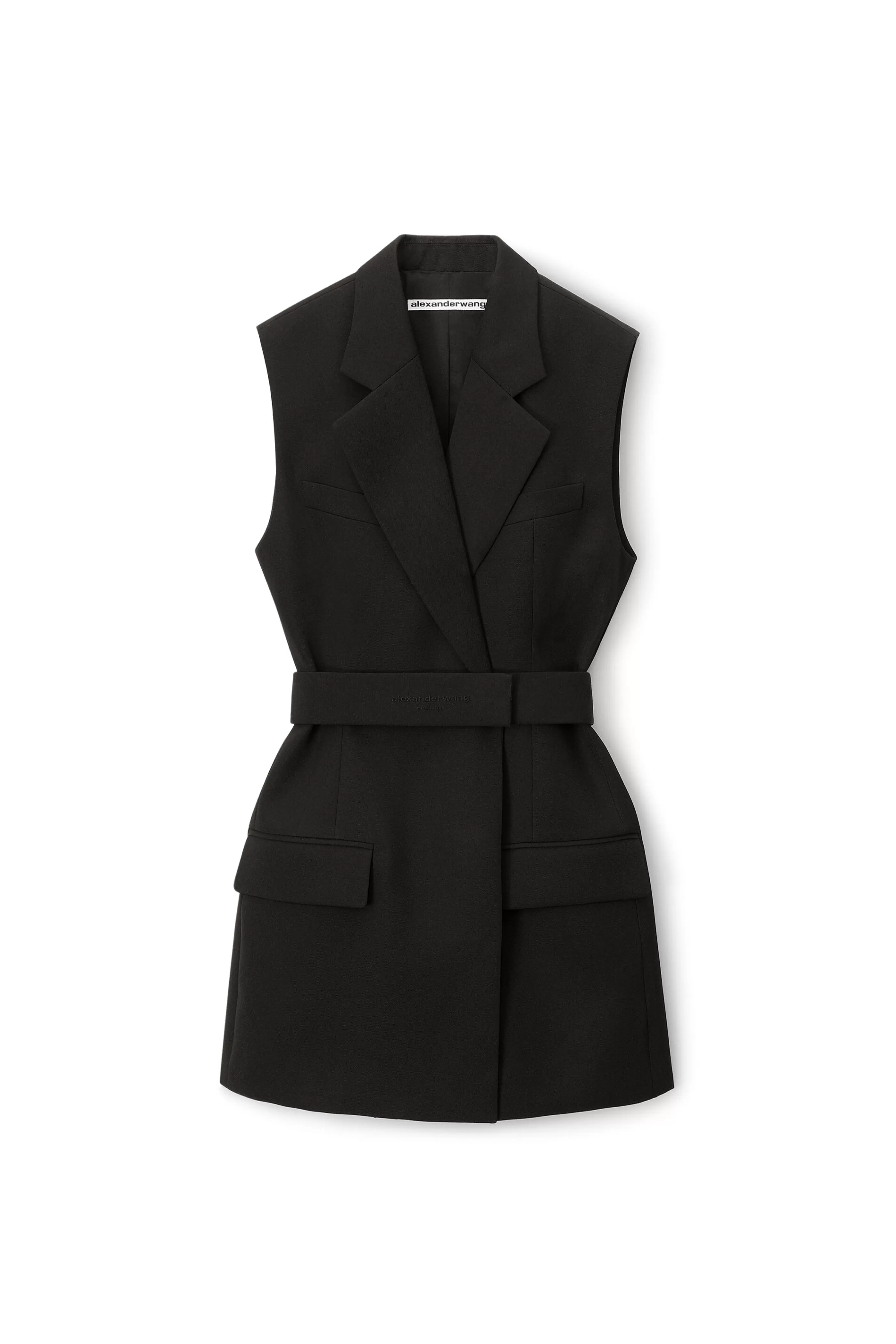 Women Alexander Wang Alexanderwang Sleeveless Blazer Dress In Wool