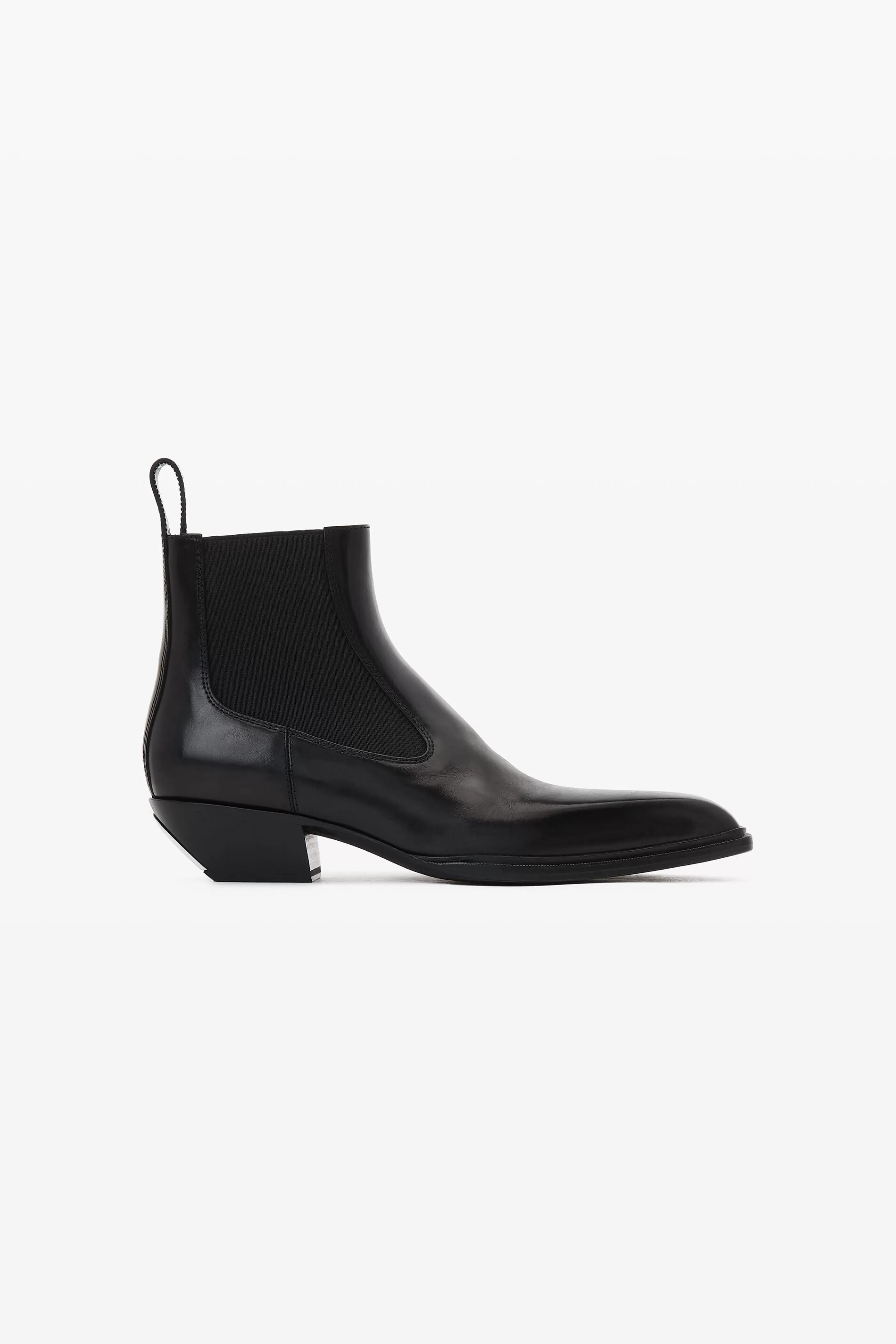 Women Alexander Wang Alexanderwang Slick Smooth Leather Ankle Boot