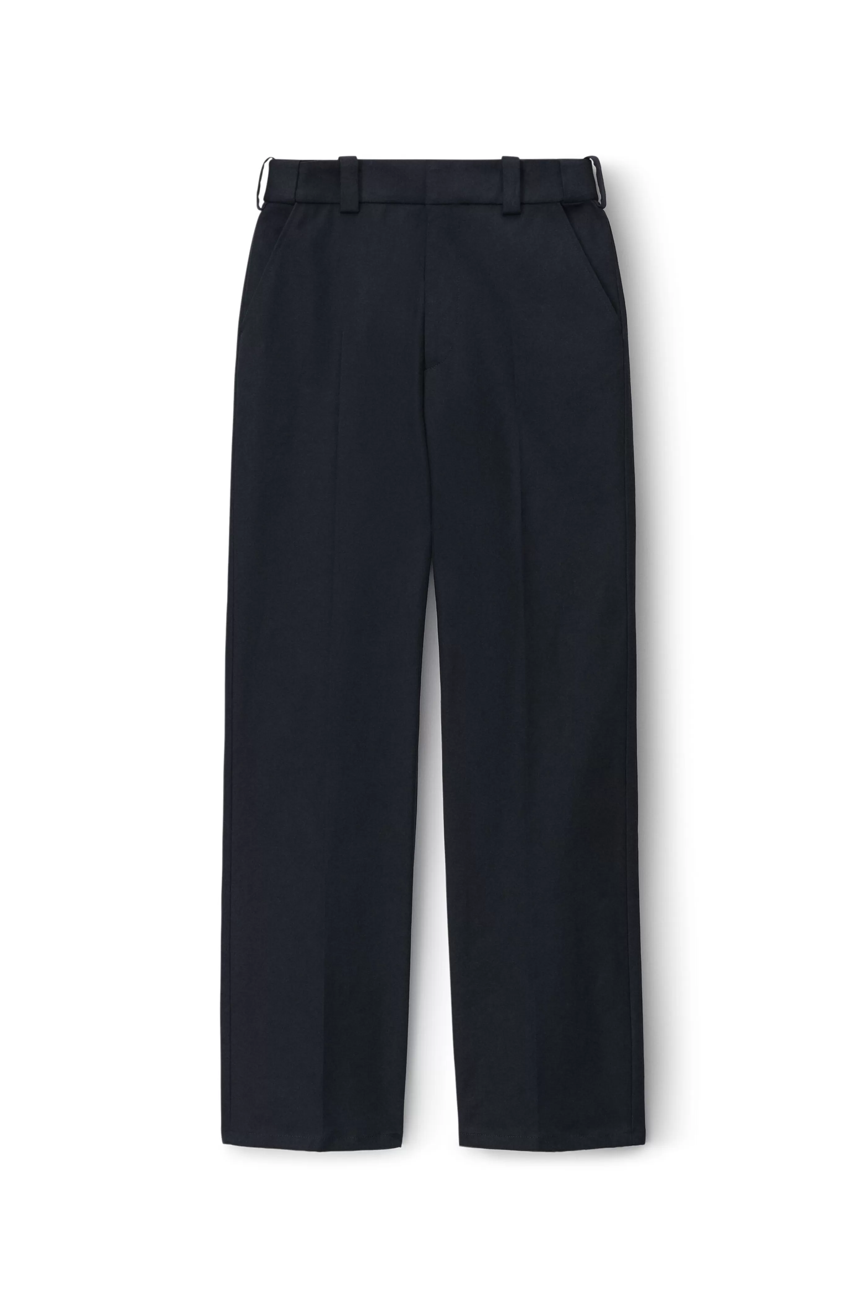 Women Alexander Wang Alexanderwang Straight Leg Pant In Cotton Twill