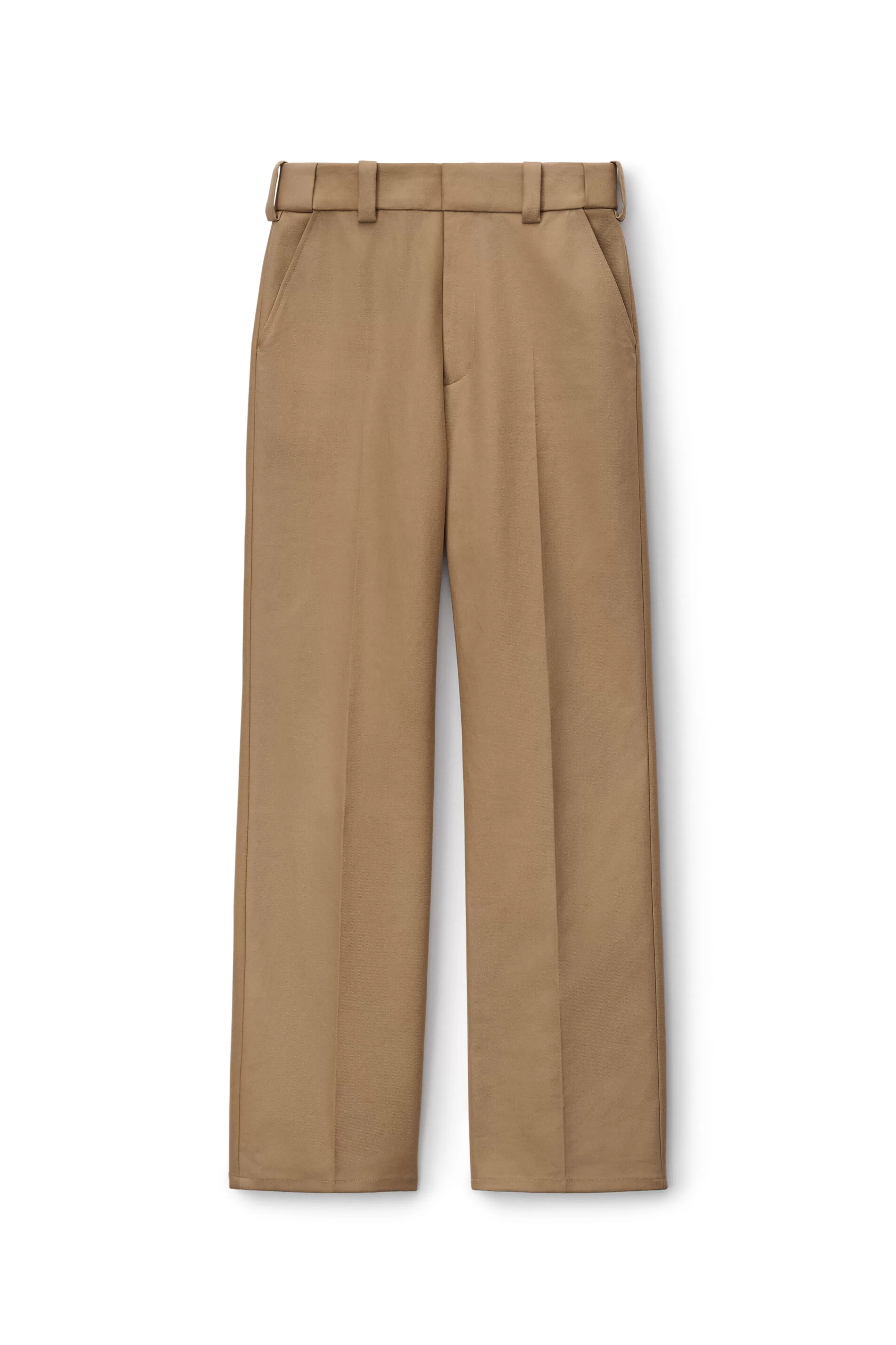 Women Alexander Wang Alexanderwang Straight Leg Pant In Cotton Twill