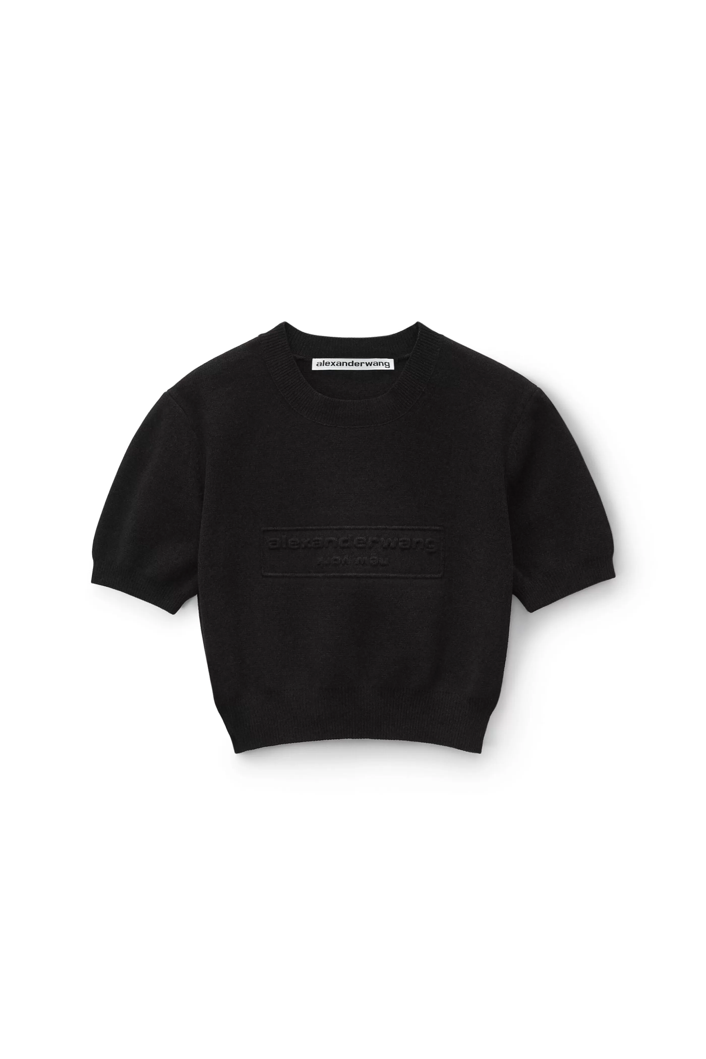 Women Alexander Wang Alexanderwang SWEATER TEE IN RIBBED CHENILLE