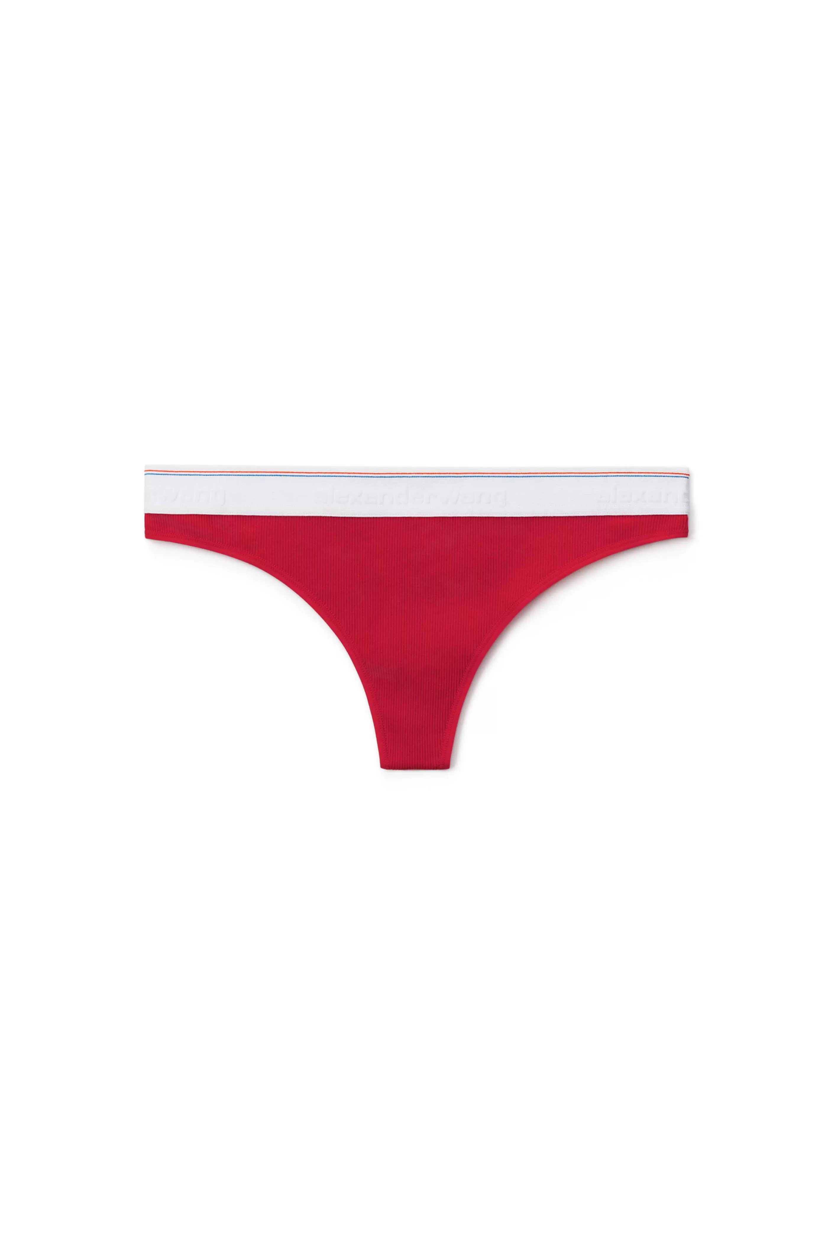 Alexander Wang Alexanderwang Thong In Ribbed Jersey