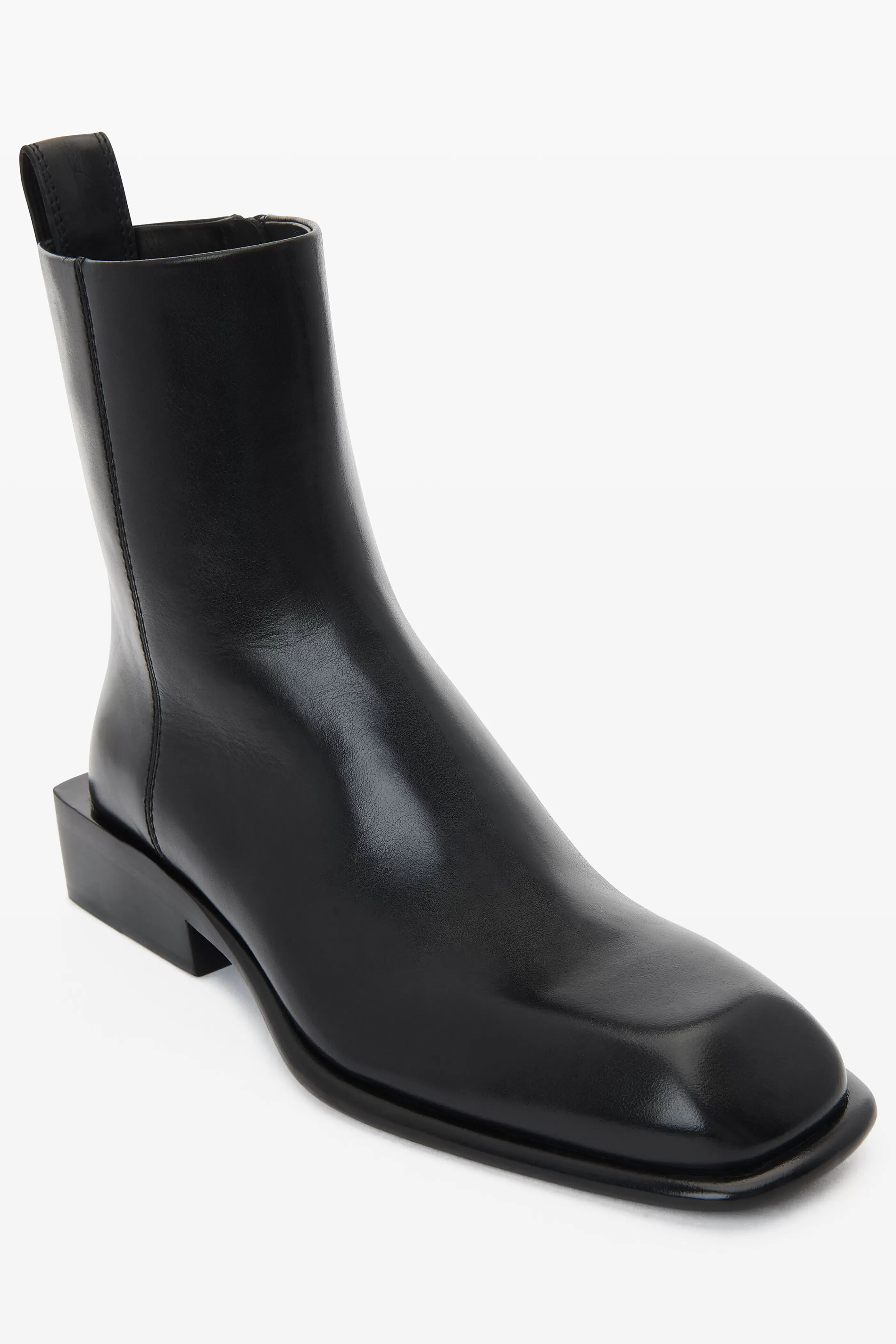 Women Alexander Wang Alexanderwang Throttle Leather Ankle Boot