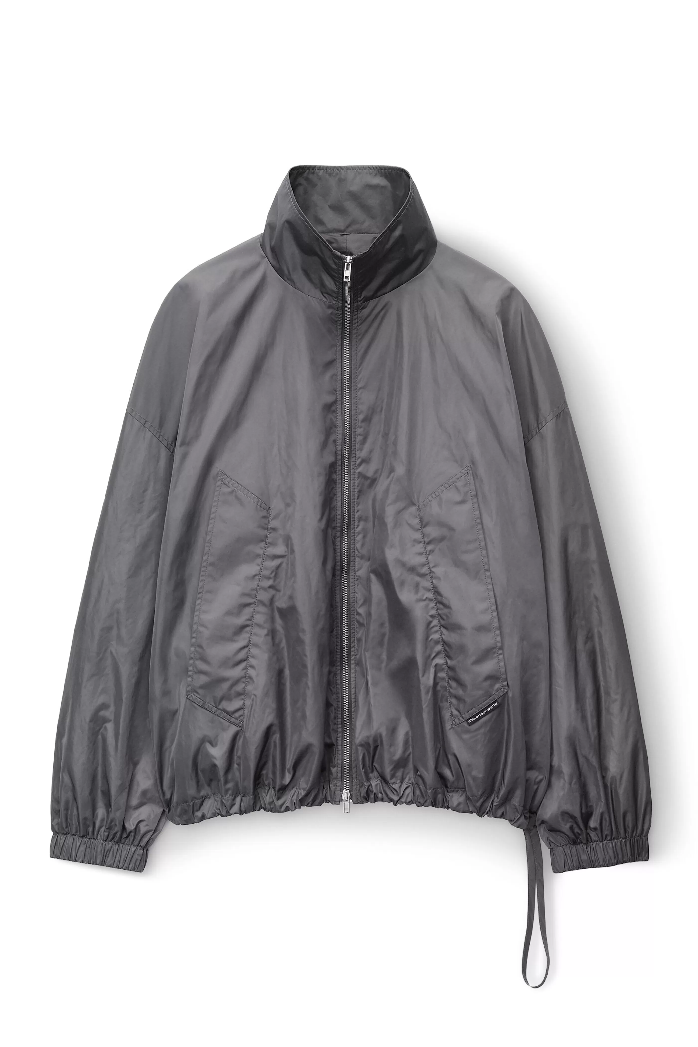 Alexander Wang Alexanderwang Track Jacket In Crisp Nylon