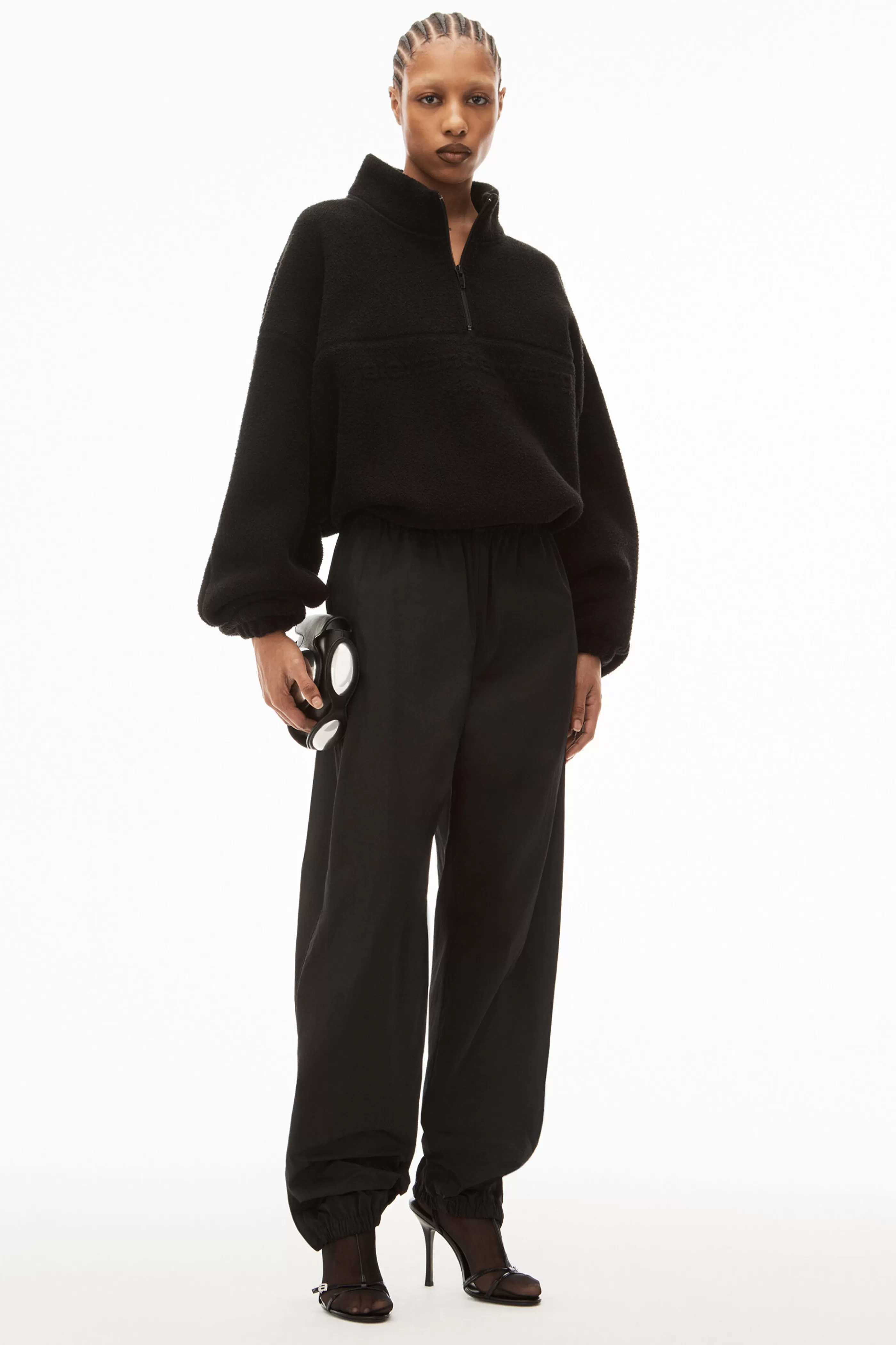 Women Alexander Wang Alexanderwang TRACK PANTS IN NYLON