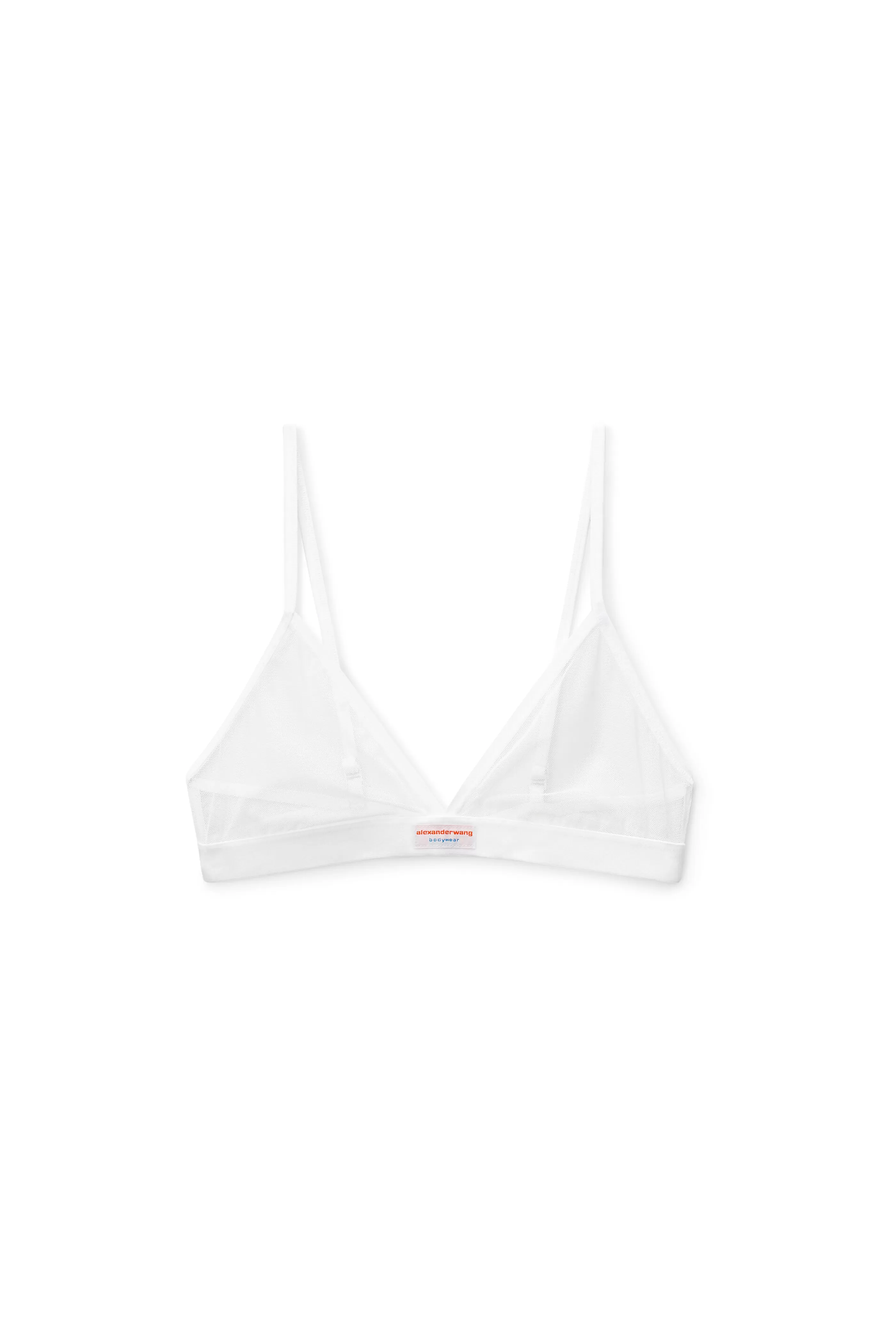 Alexander Wang Alexanderwang TRIANGLE BRA IN FINE MESH