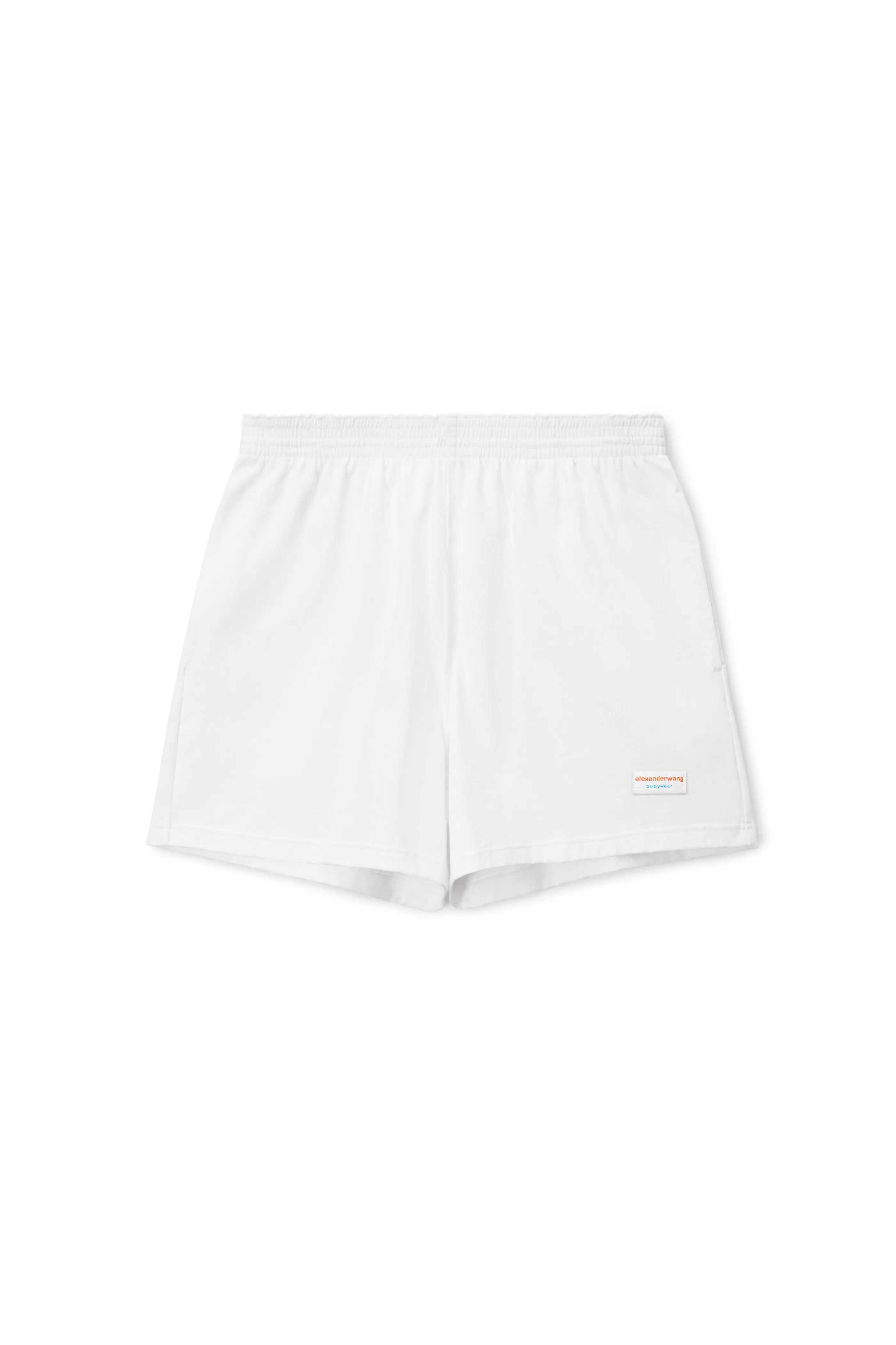 Alexander Wang Alexanderwang Unisex Short In Heavy Cotton Jersey